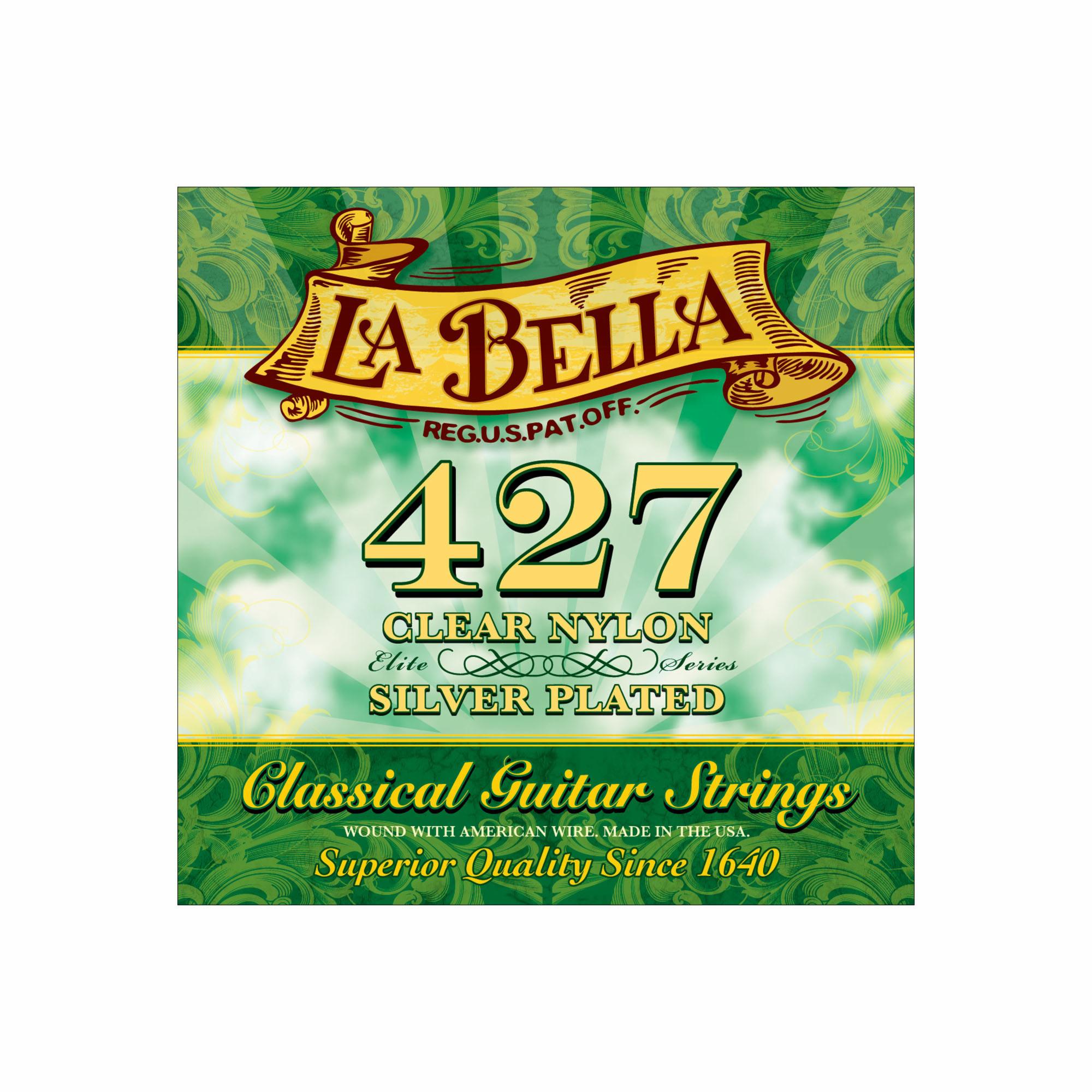 La Bella 427 Clear Nylon Classical Guitar Strings