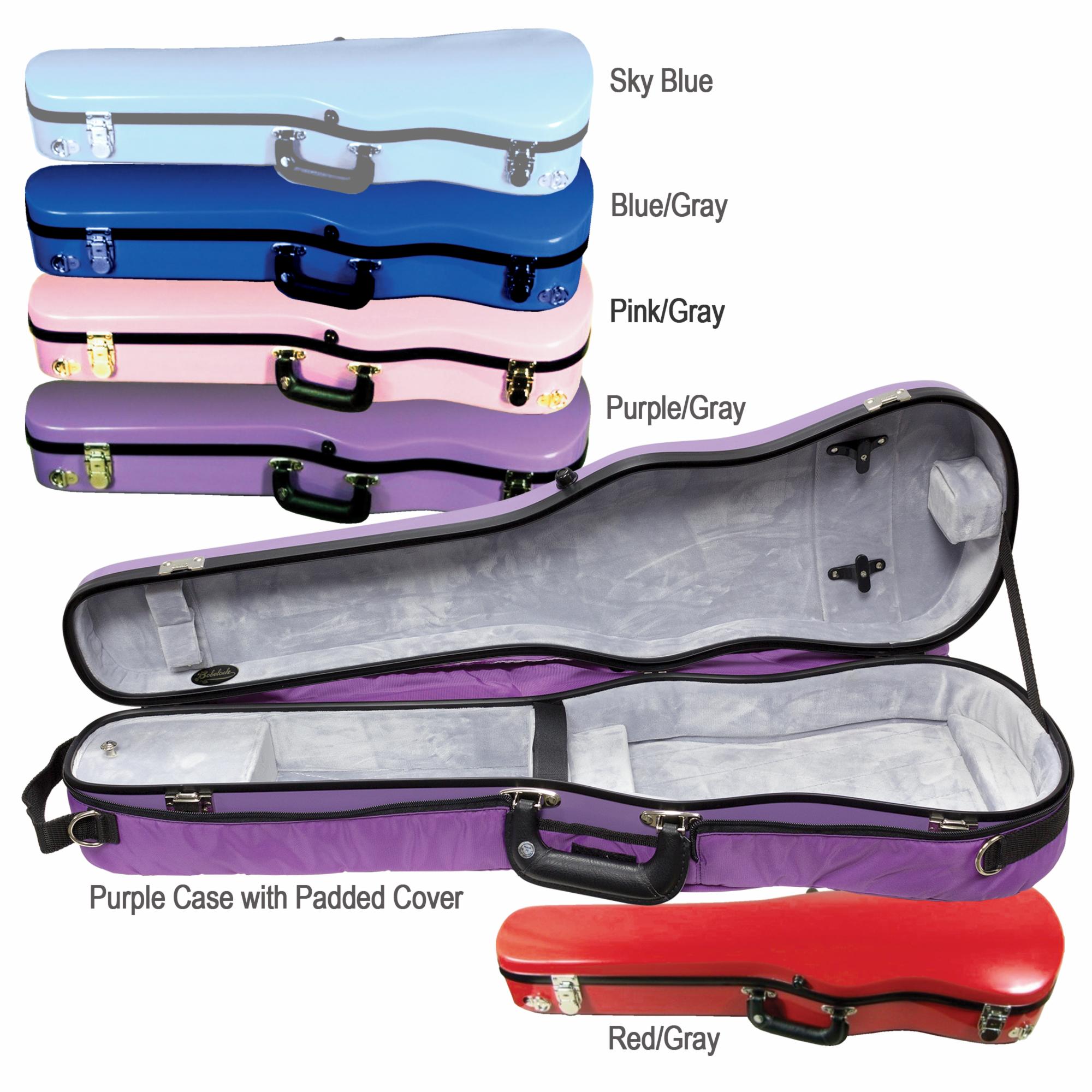 Bobelock 1007 Fiberglass Shaped Violin Case