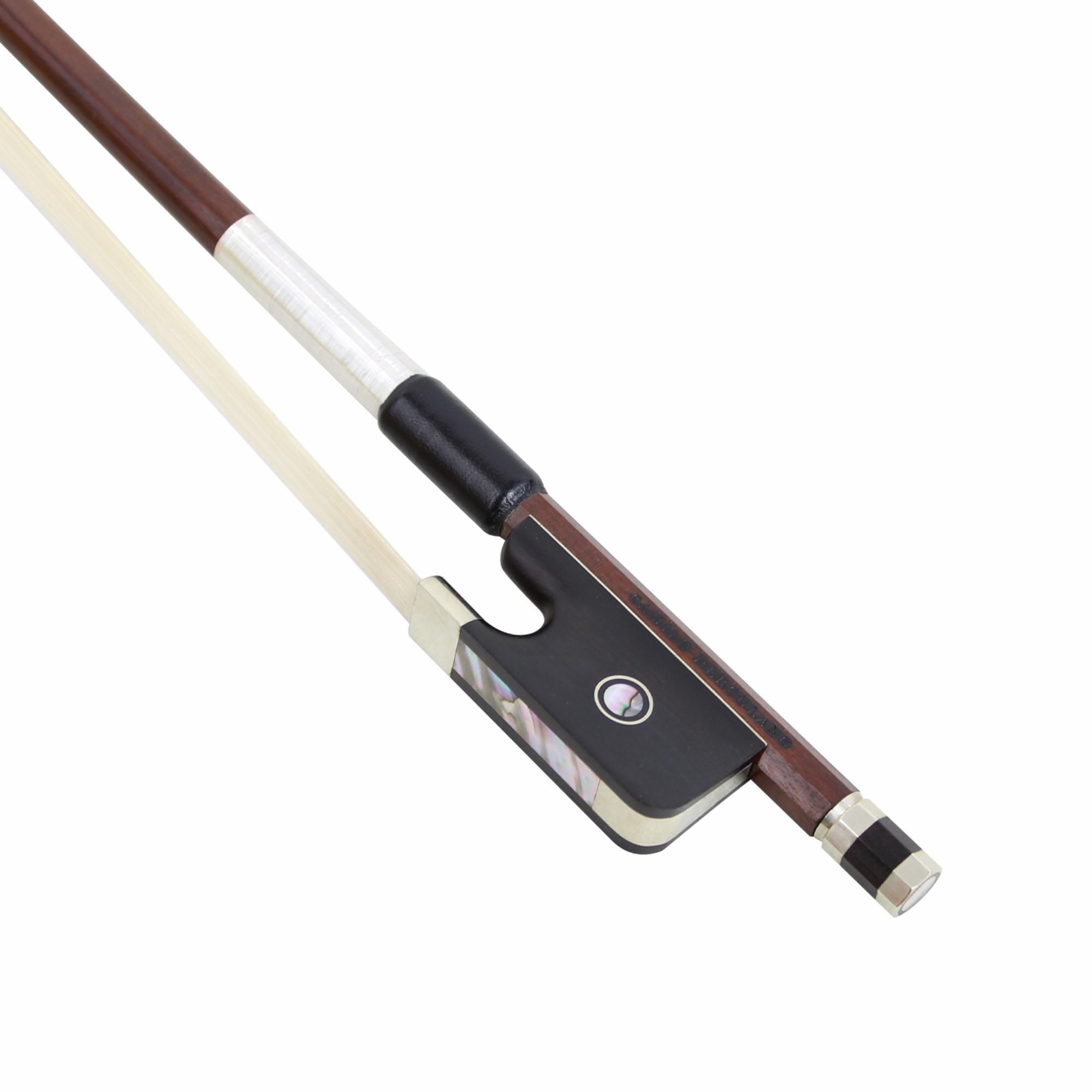 L'Archet IPE Fully mounted nickel  Cello Bow