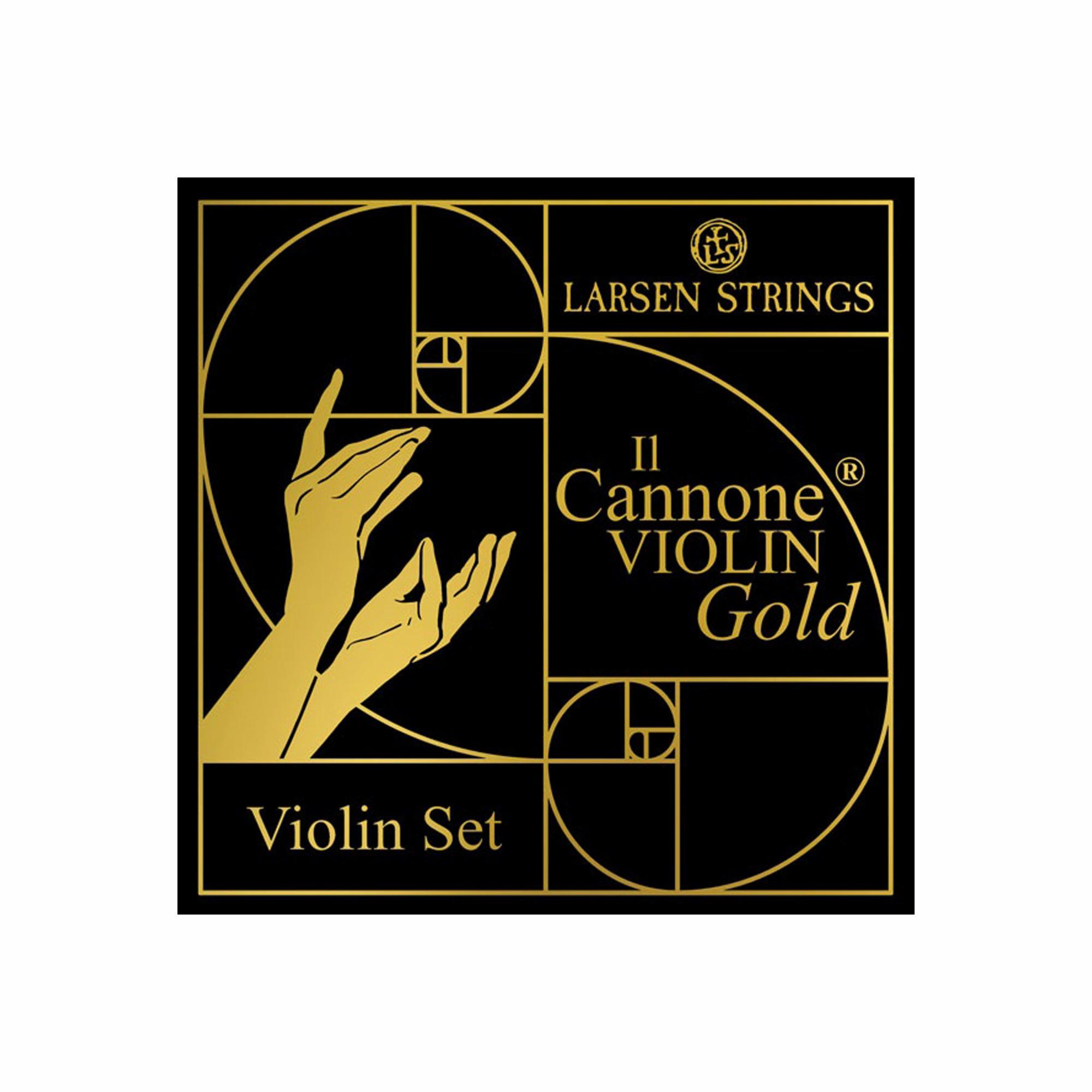 Larsen IL Cannone Gold Violin Strings