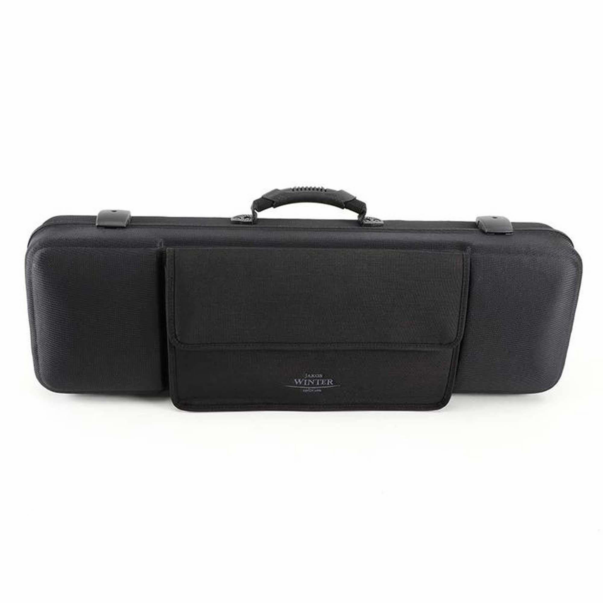 Jakob Winter Greenline Oblong Violin Case w/Detachable Pocket