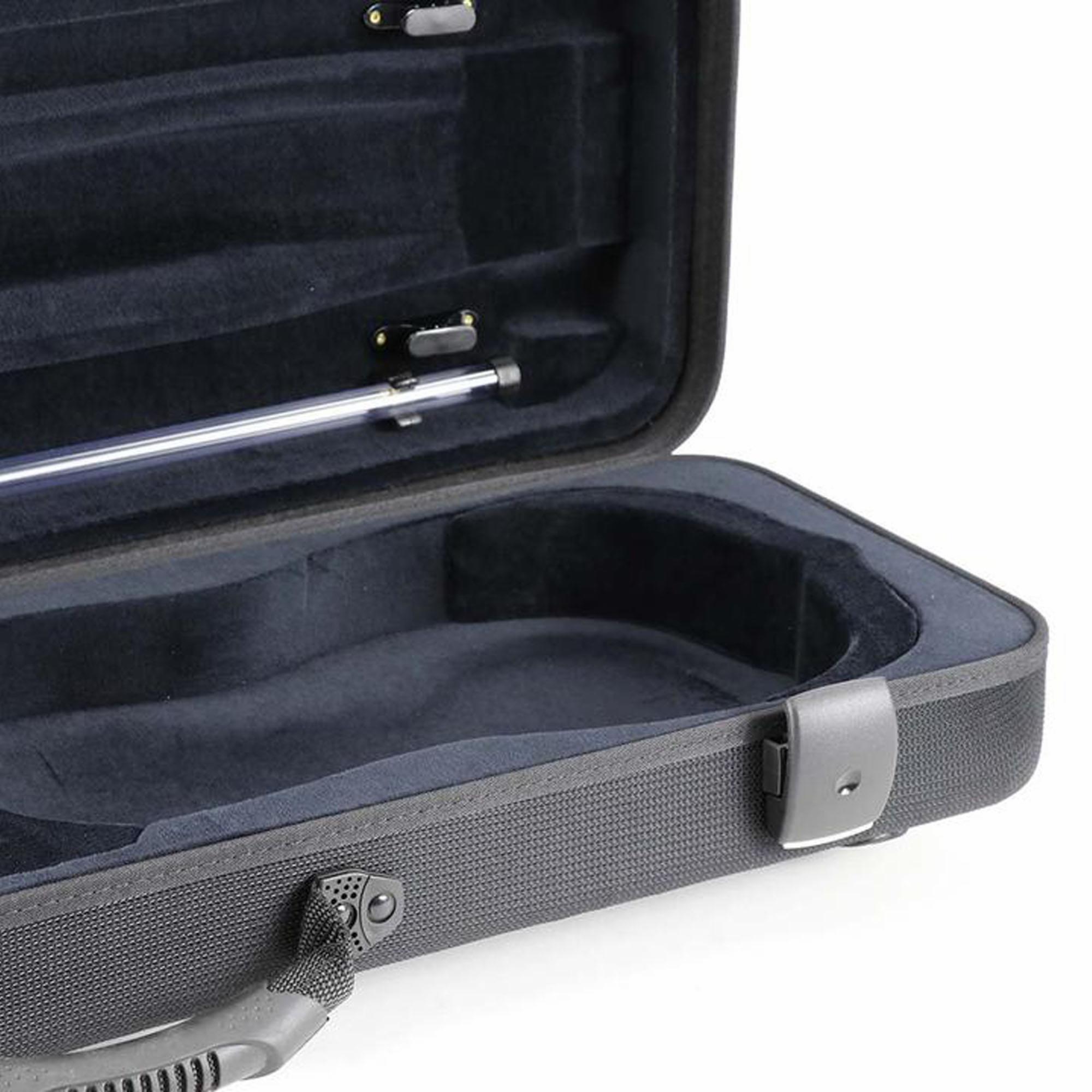 Jakob Winter Greenline Oblong Violin Case w/Detachable Pocket