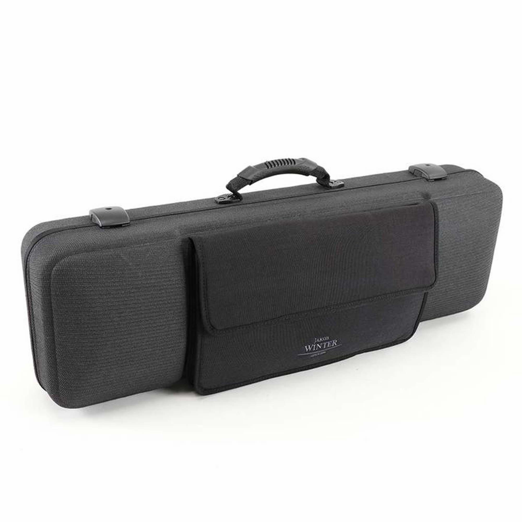 Jakob Winter Greenline Oblong Violin Case w/Detachable Pocket