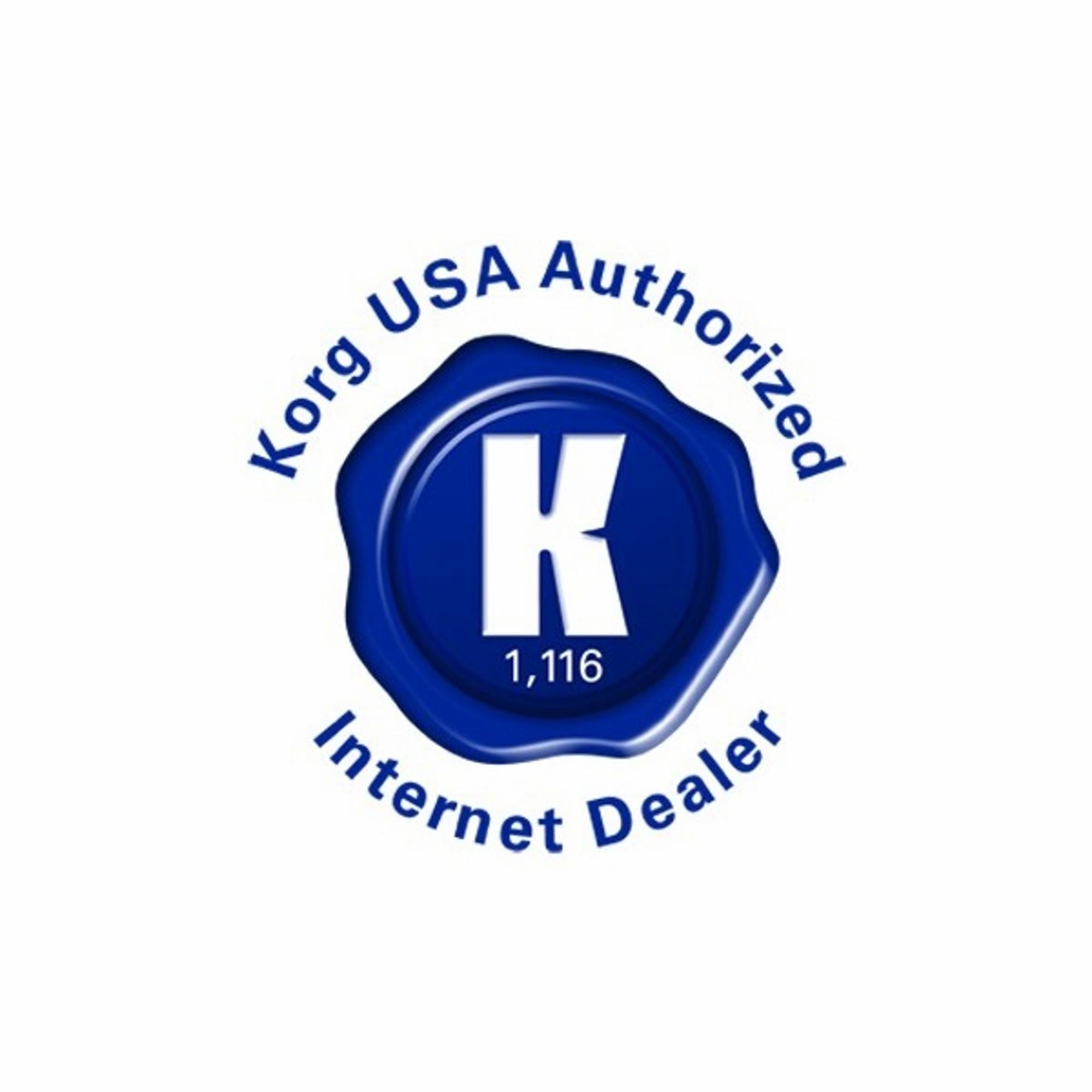 Korg Authorized Internet Dealer Seal