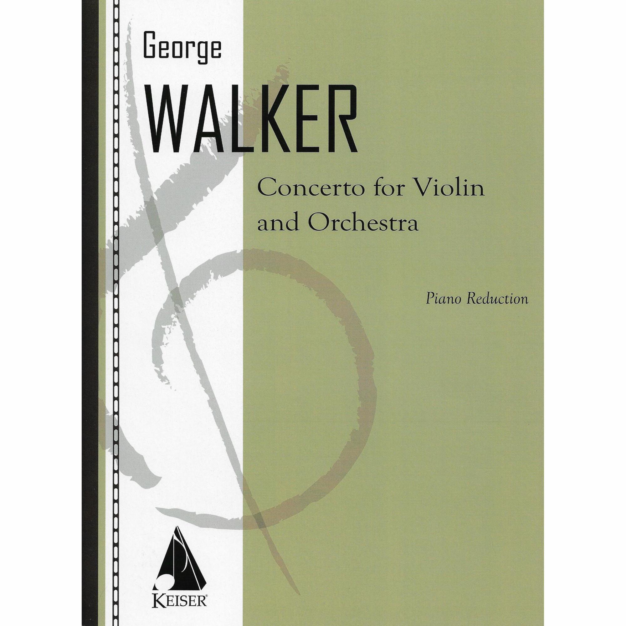 Walker -- Concerto for Violin and Piano