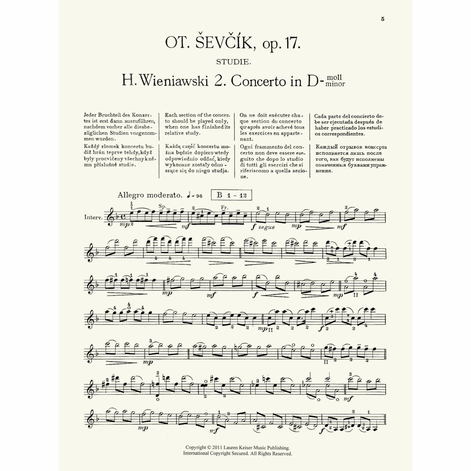 Sample: Op. 17 (Pg. 5)