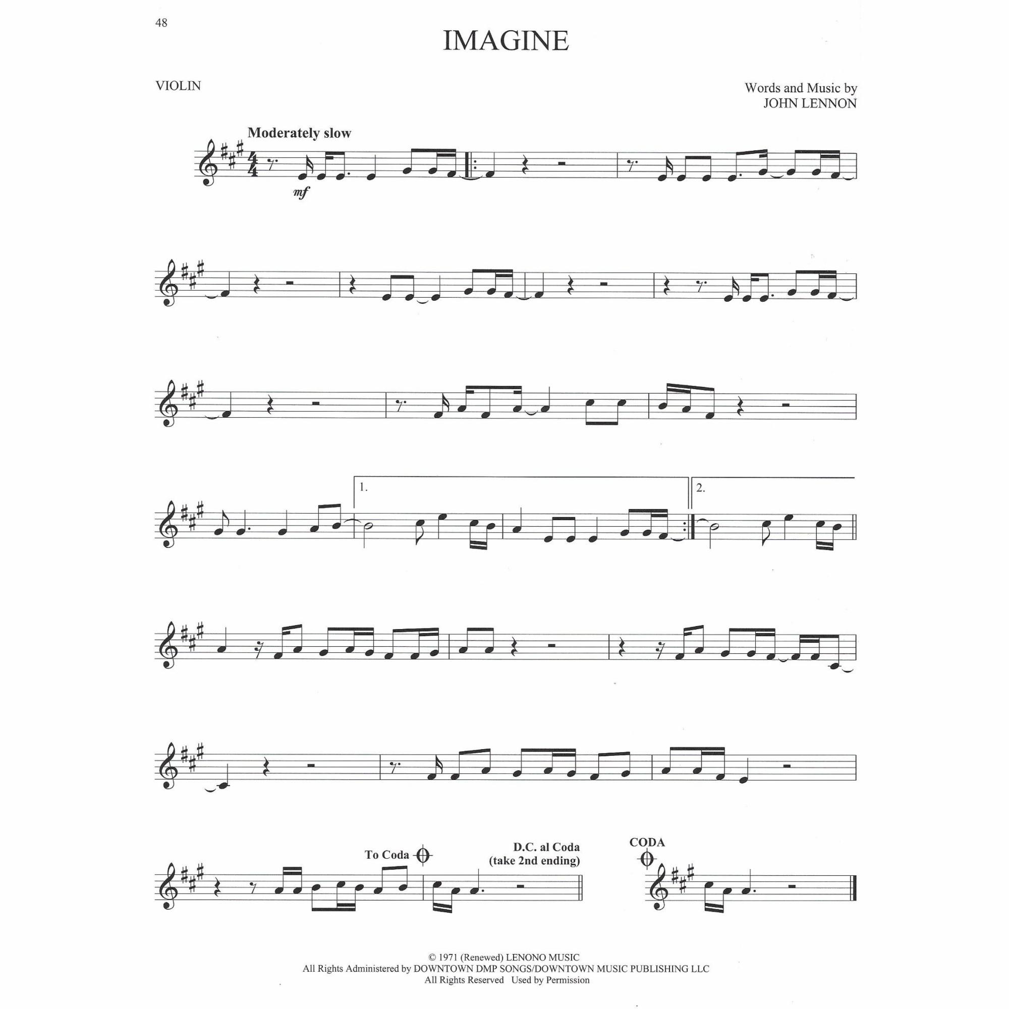 Sample: Violin (Pg. 48)