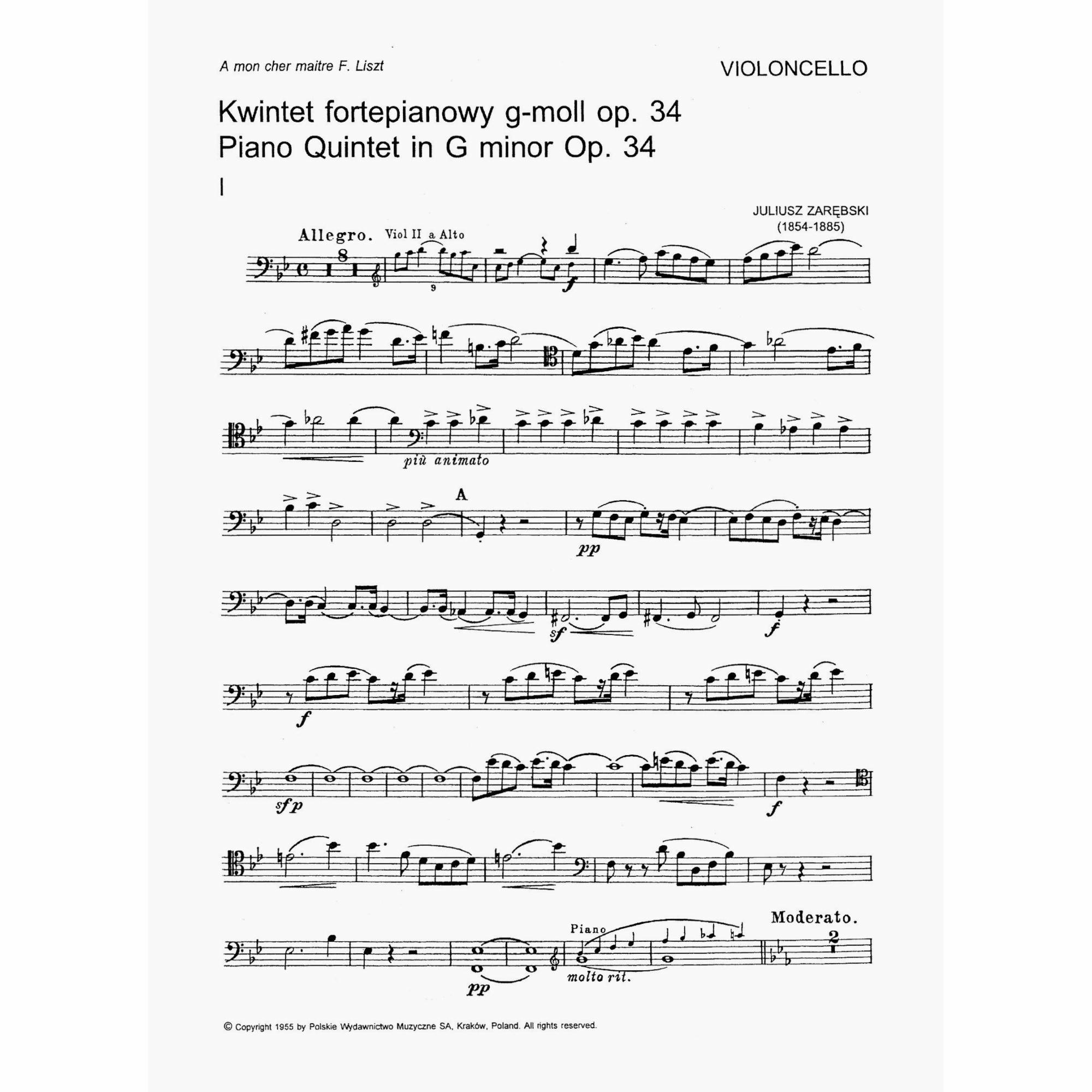 Sample: Cello (Pg. 1)