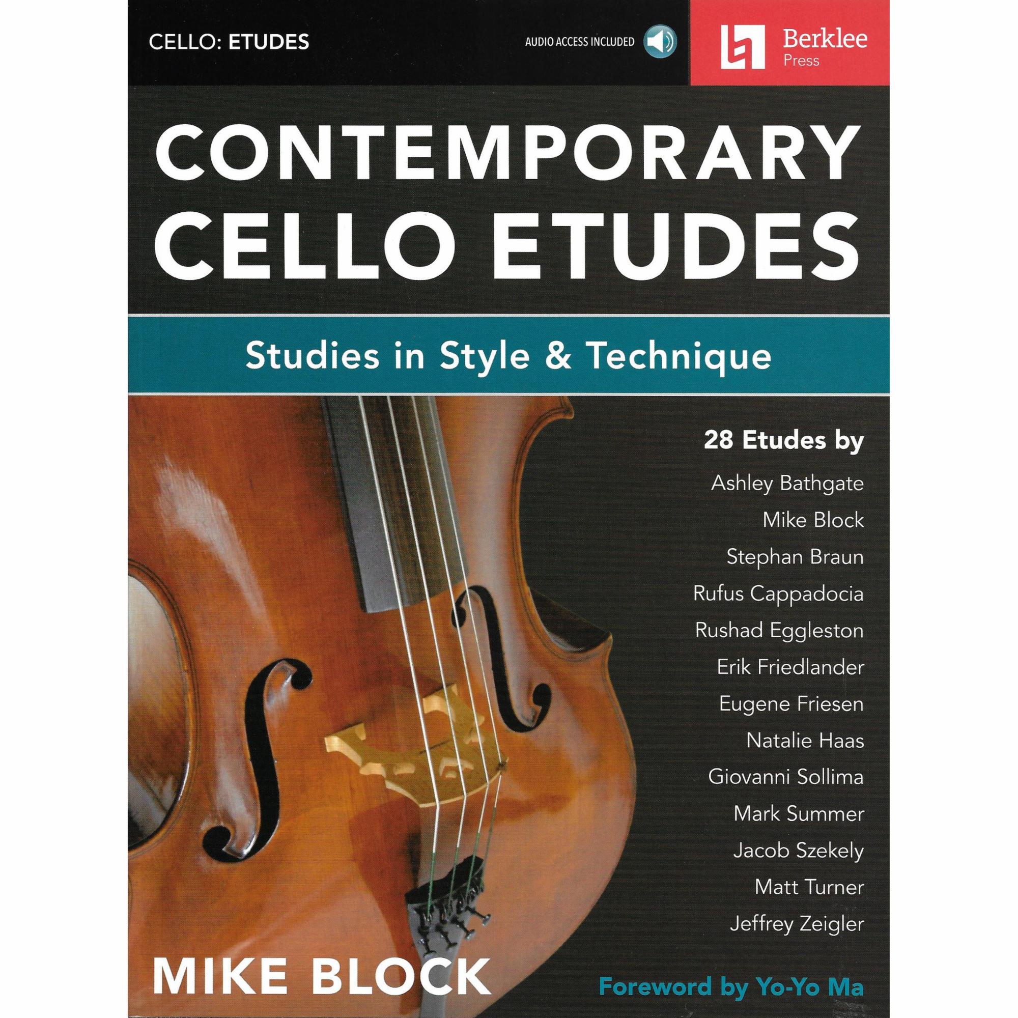 Contemporary Cello Etudes