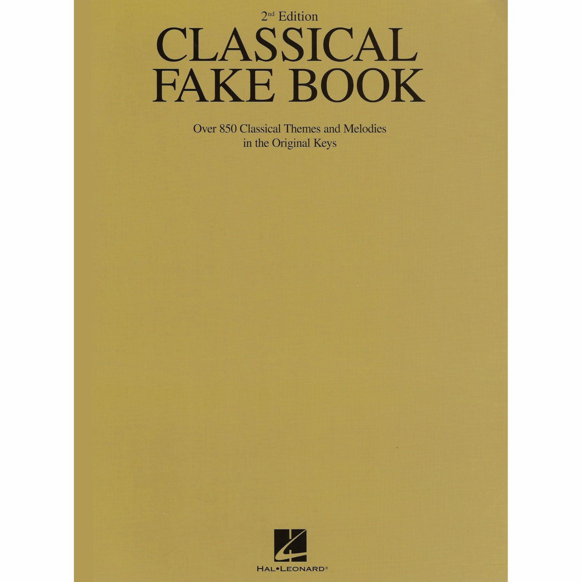 Classical Fake Book