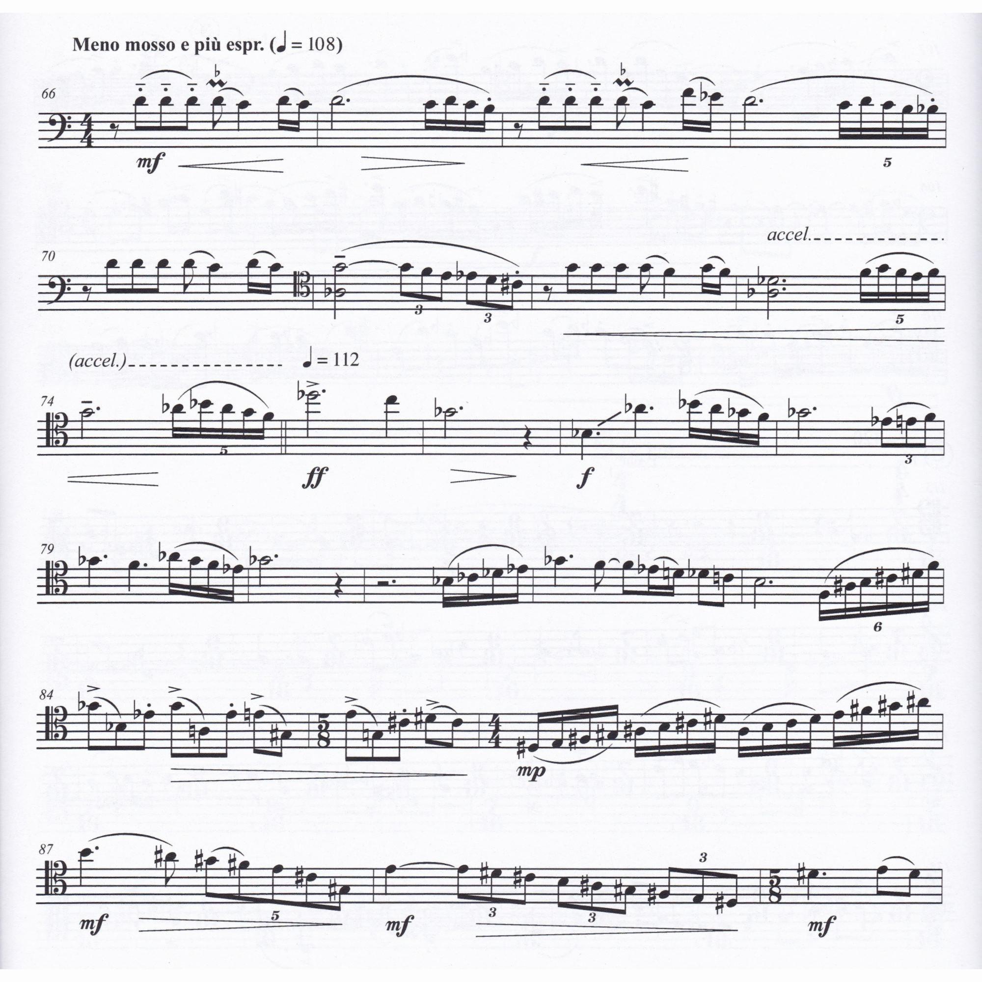 Concierto en Tango for Viola or Cello and Piano