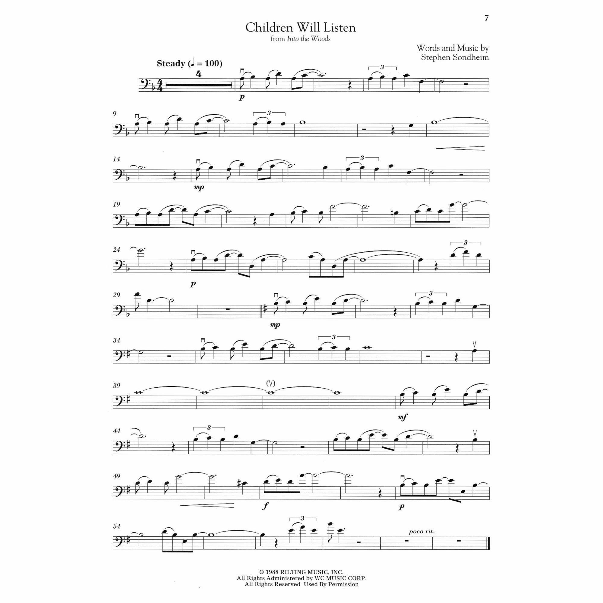 Sample: Cello (Pg. 7)