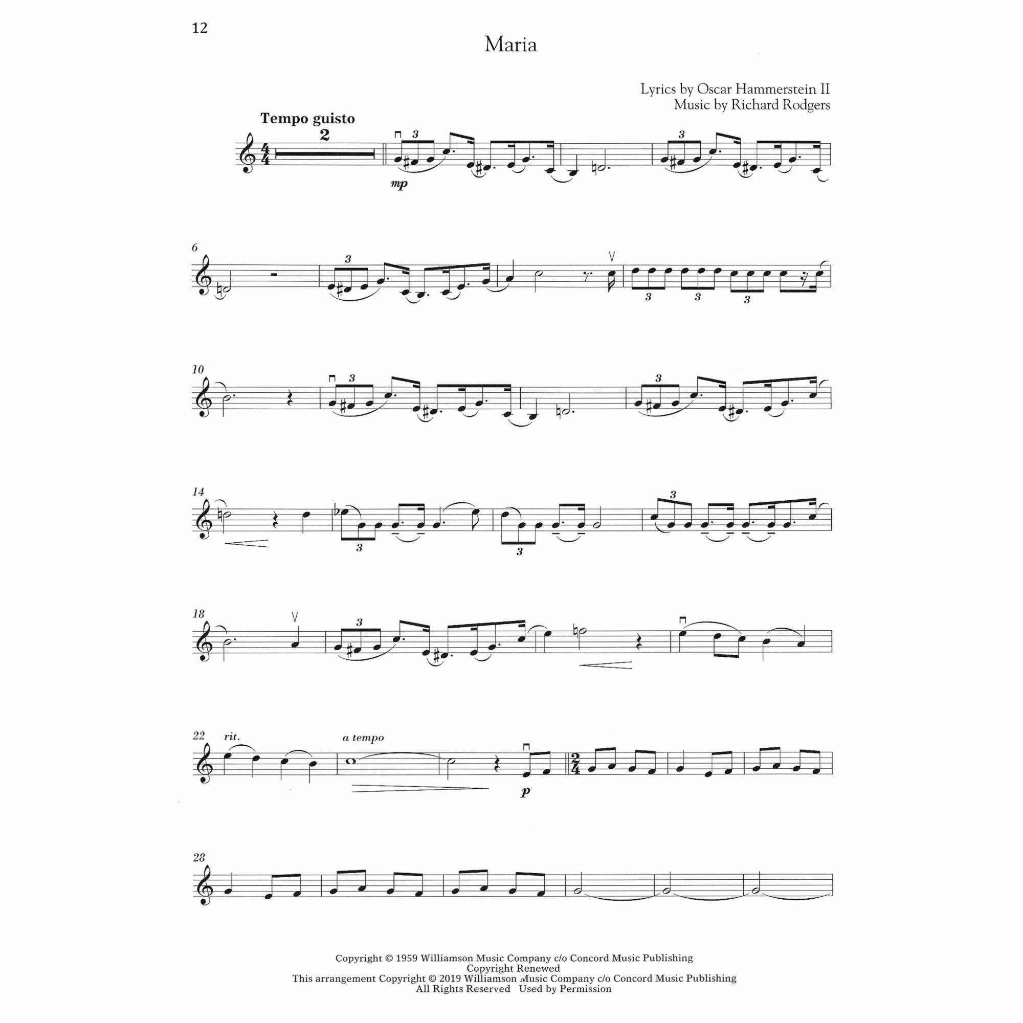 Sample: Violin (Pg. 12)