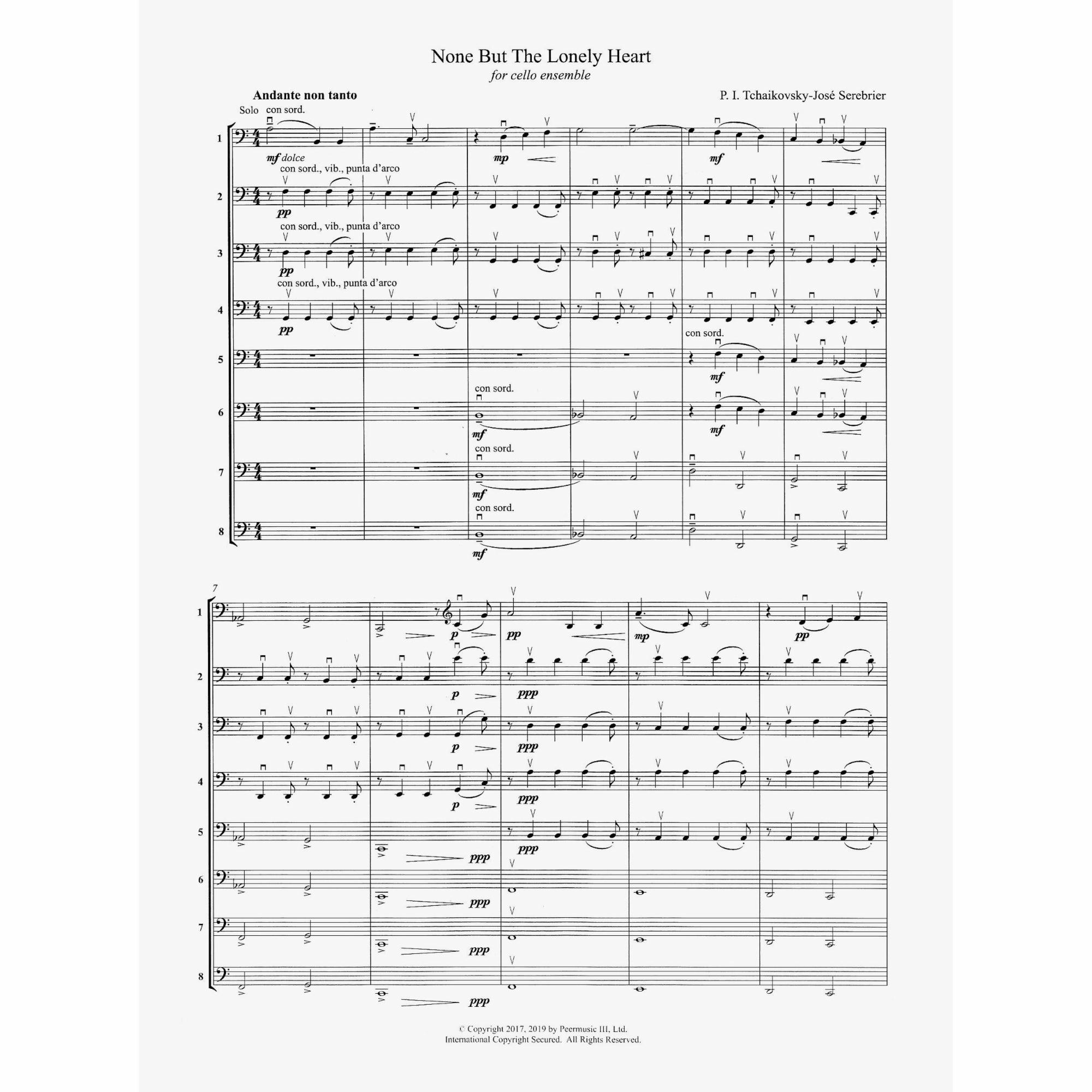 Sample: Score (Pg. 1)