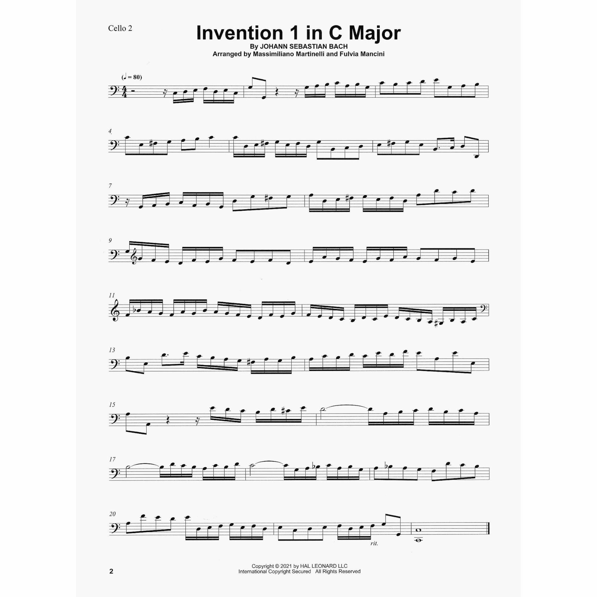 Sample: Cello II (Pg. 2)