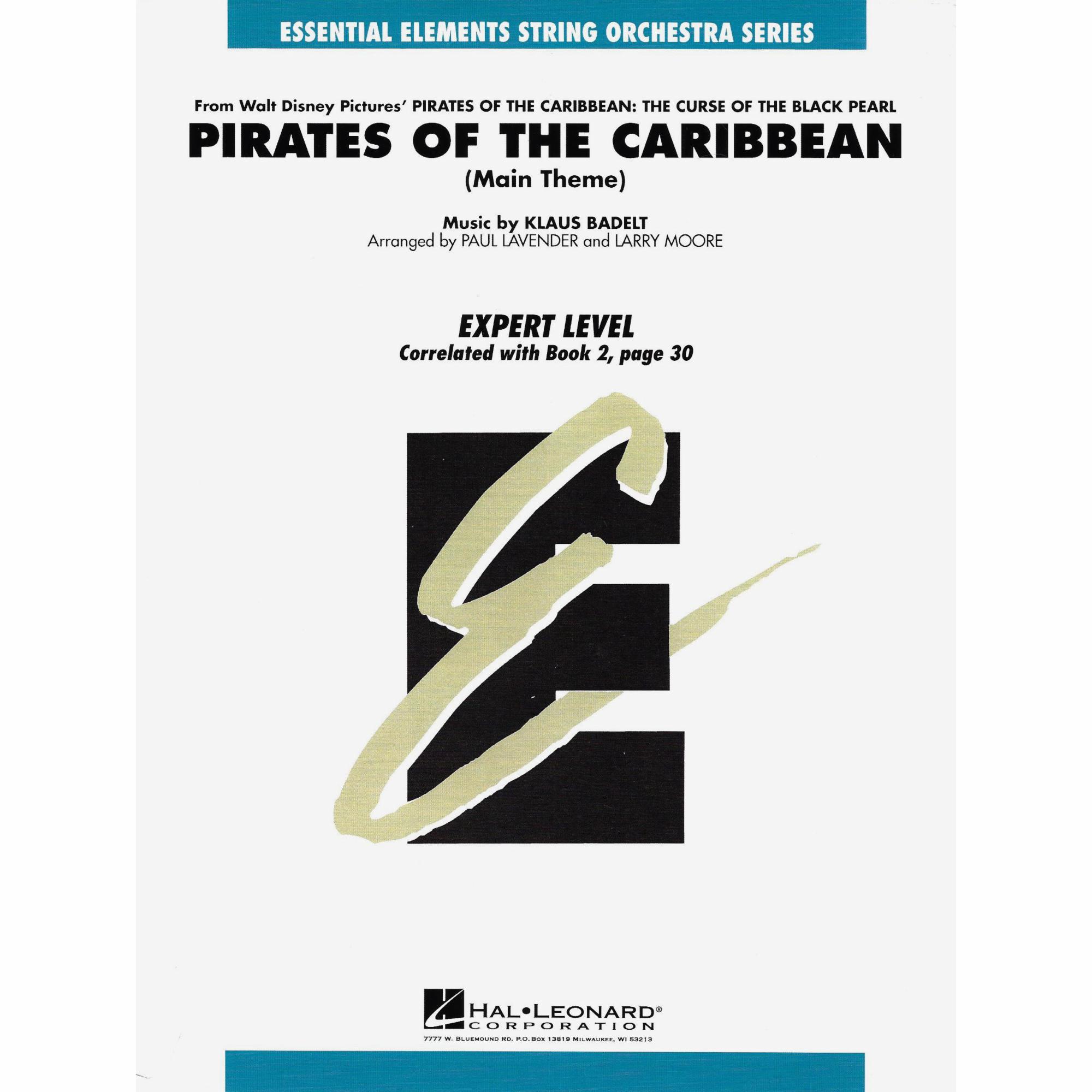 Pirates of the Caribbean (Main Theme) for String Orchestra (Grade 1)