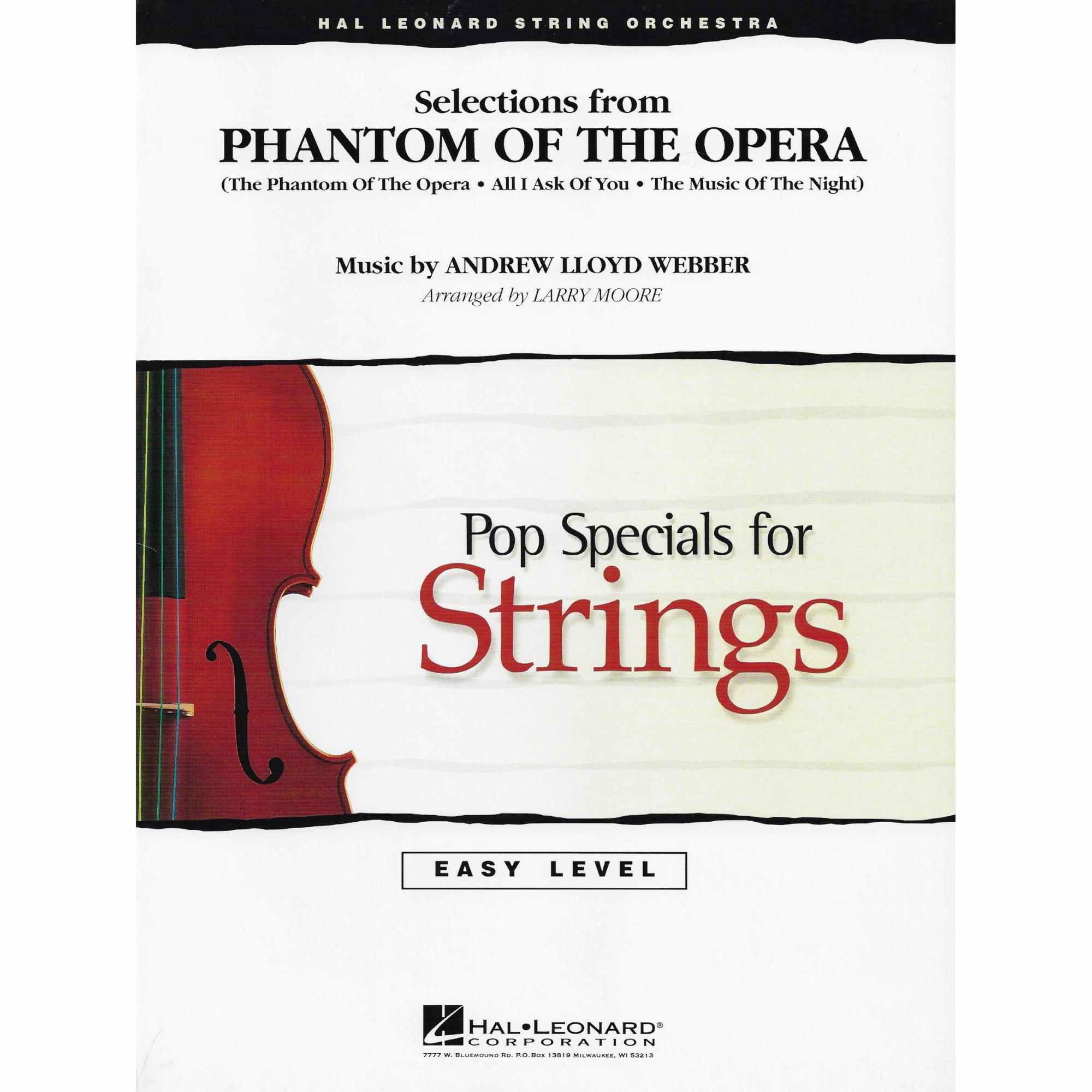 Selections from Phantom of the Opera for String Orchestra