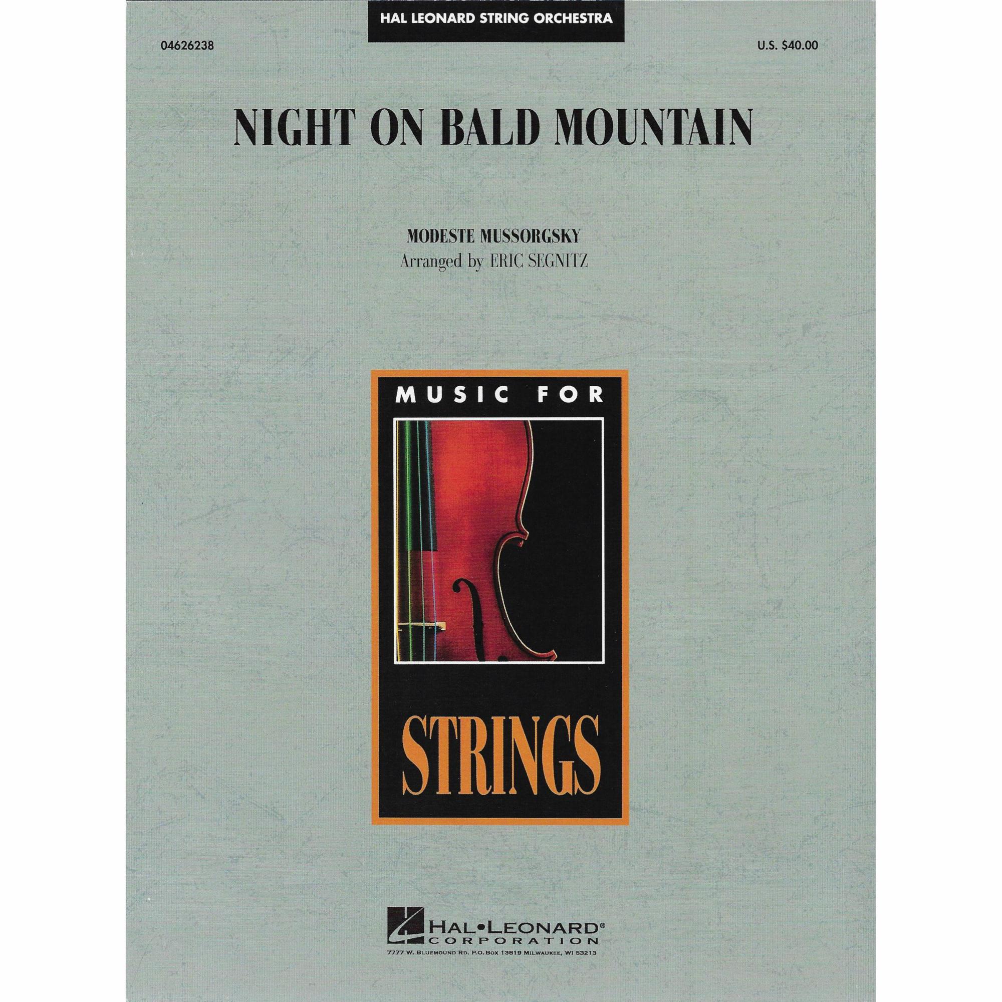 Mussorgsky -- Night on Bald Mountain for String Orchestra