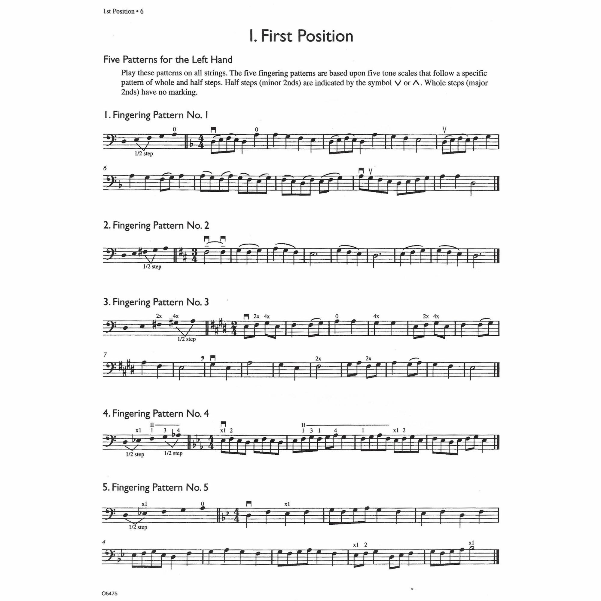 Sample: Cello (Pg. 6)