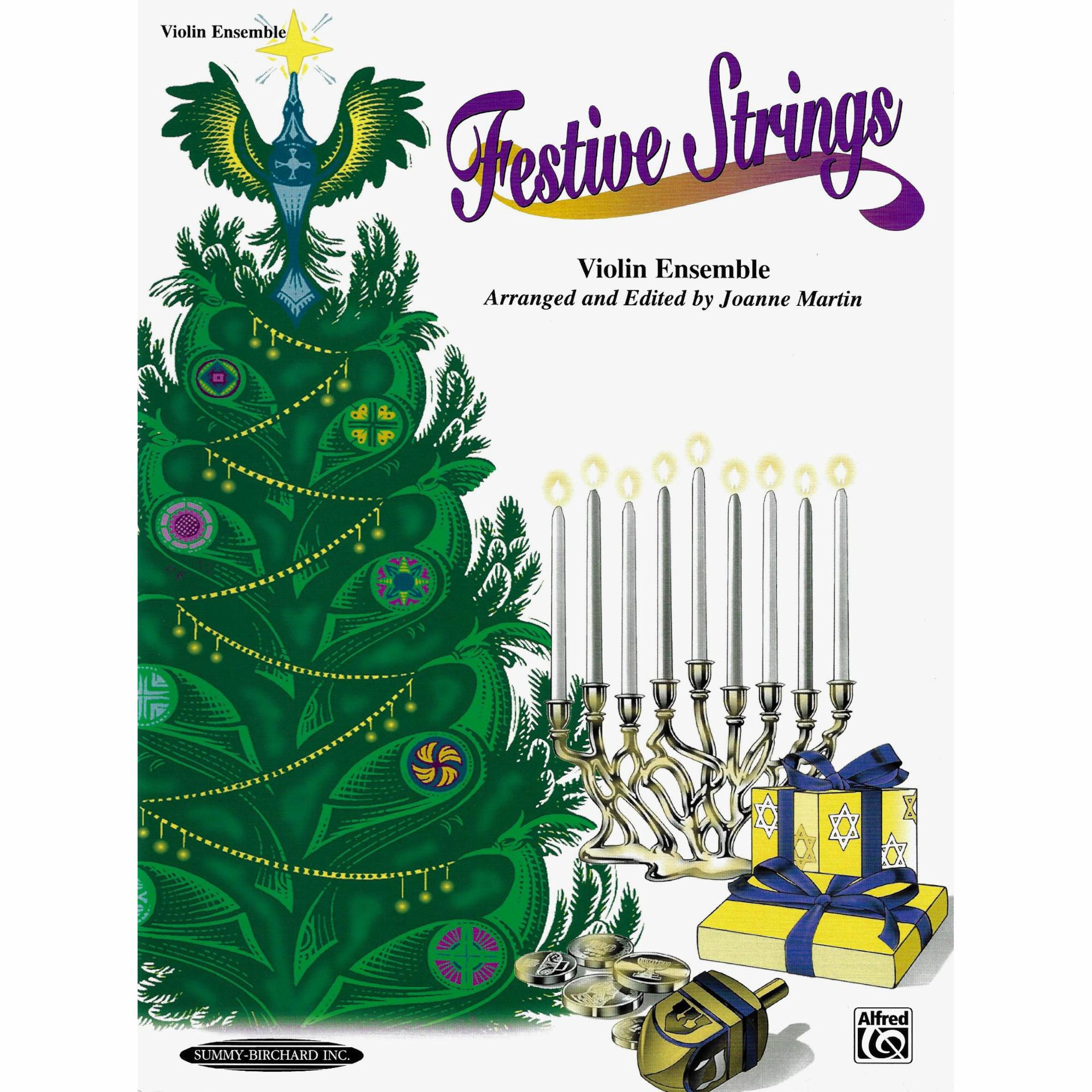 Festive Strings for Violin, Viola, or Cello Ensemble