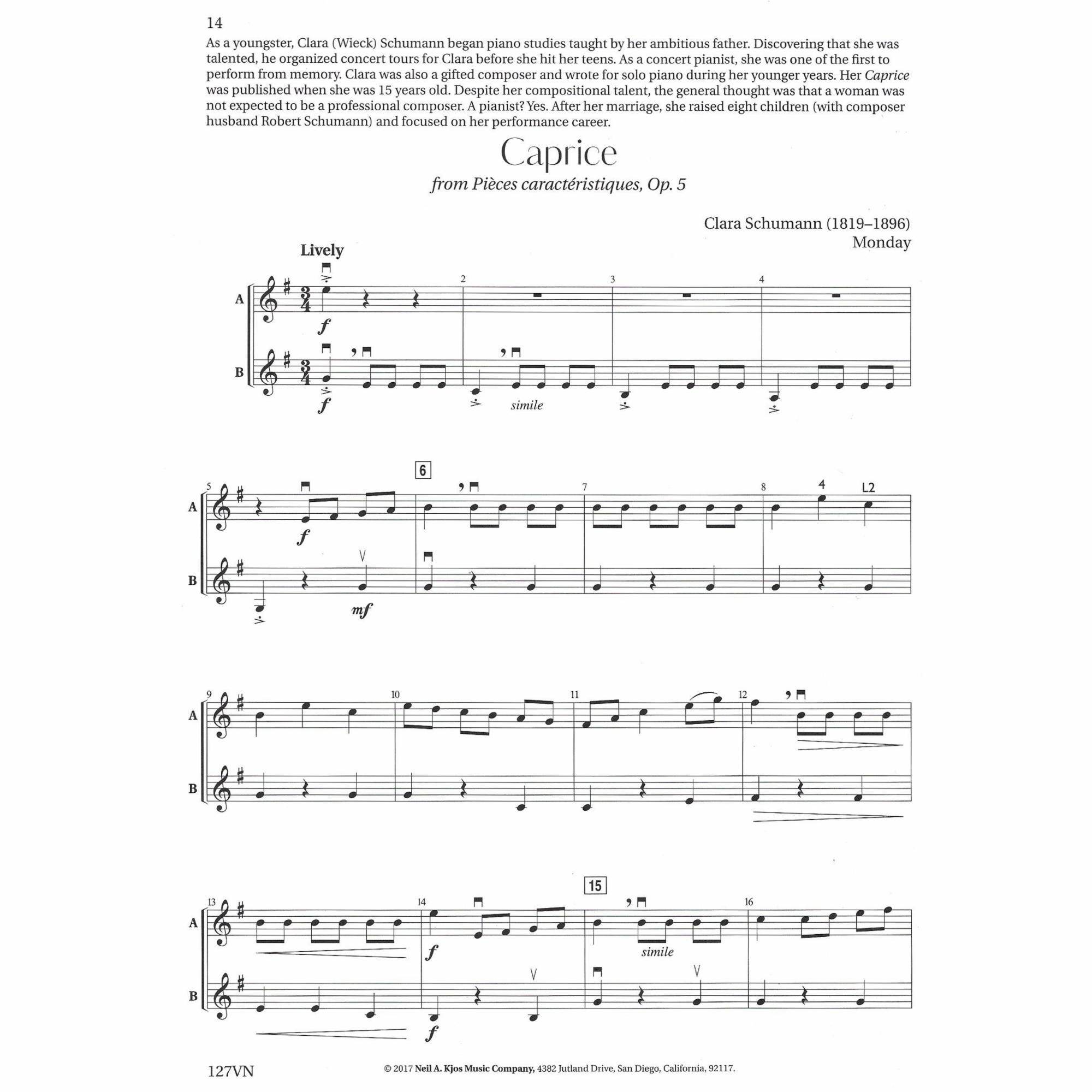 Sample: Violin (Pg. 14)