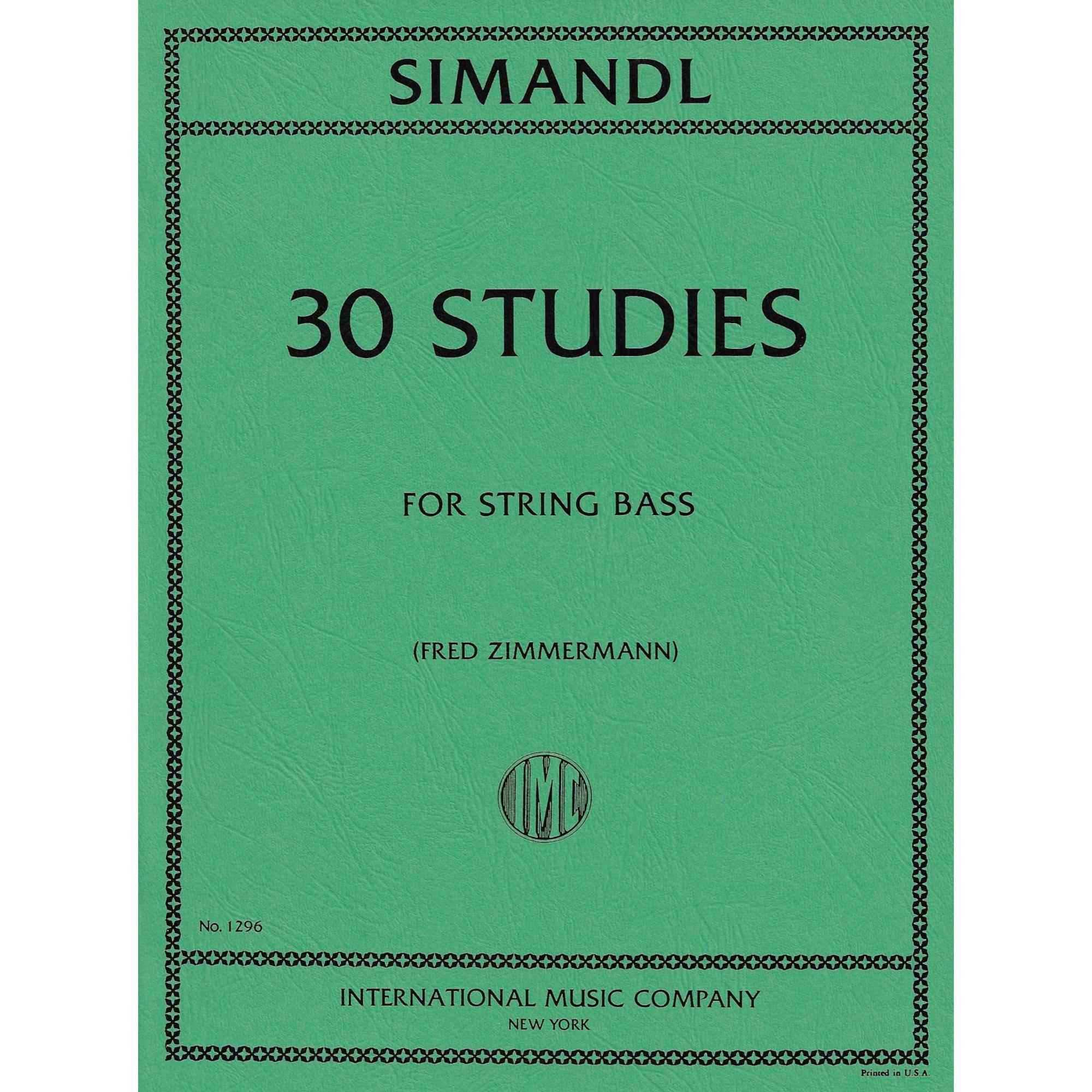 Simandl -- 30 Studies for Bass