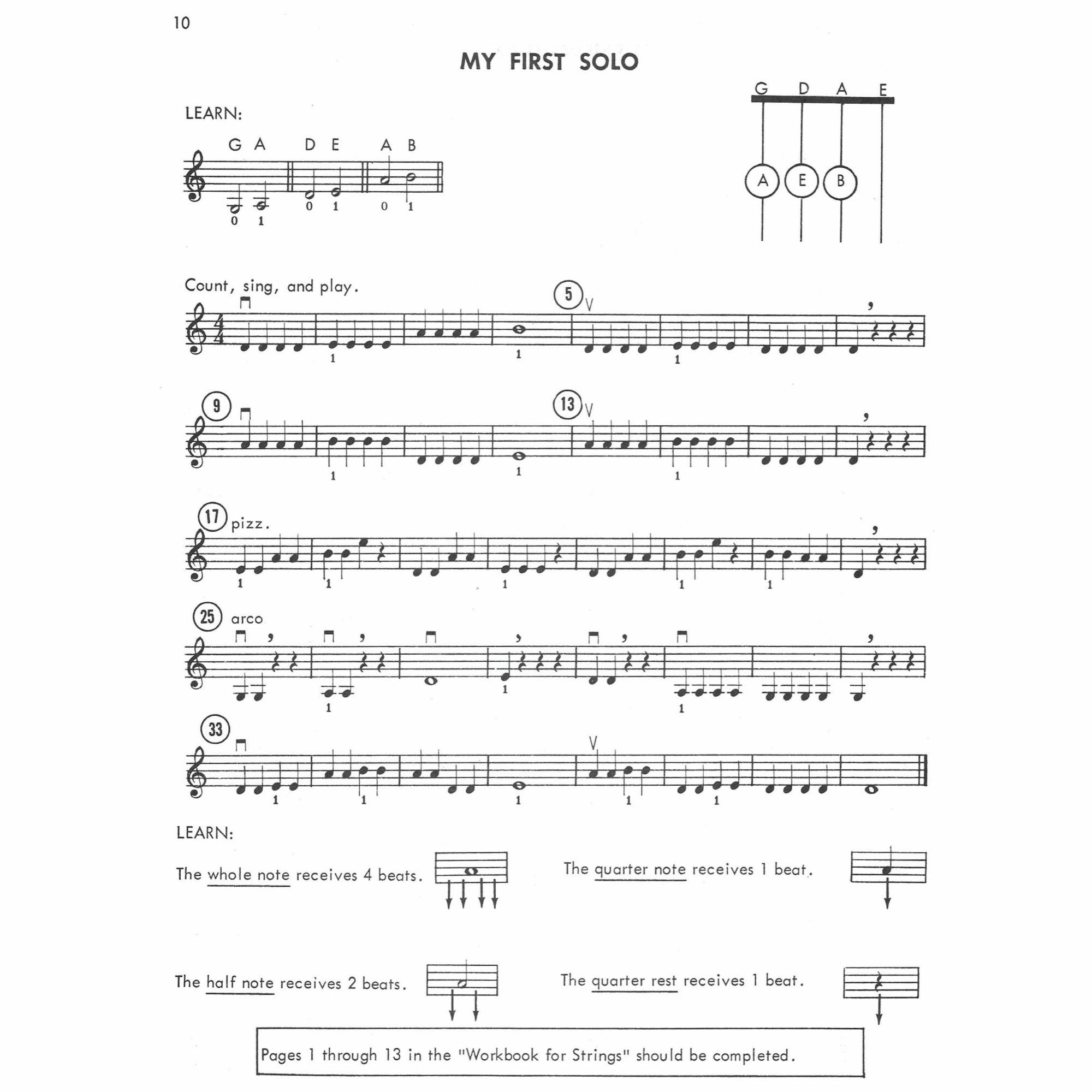 Sample: Violin (Pg. 10)