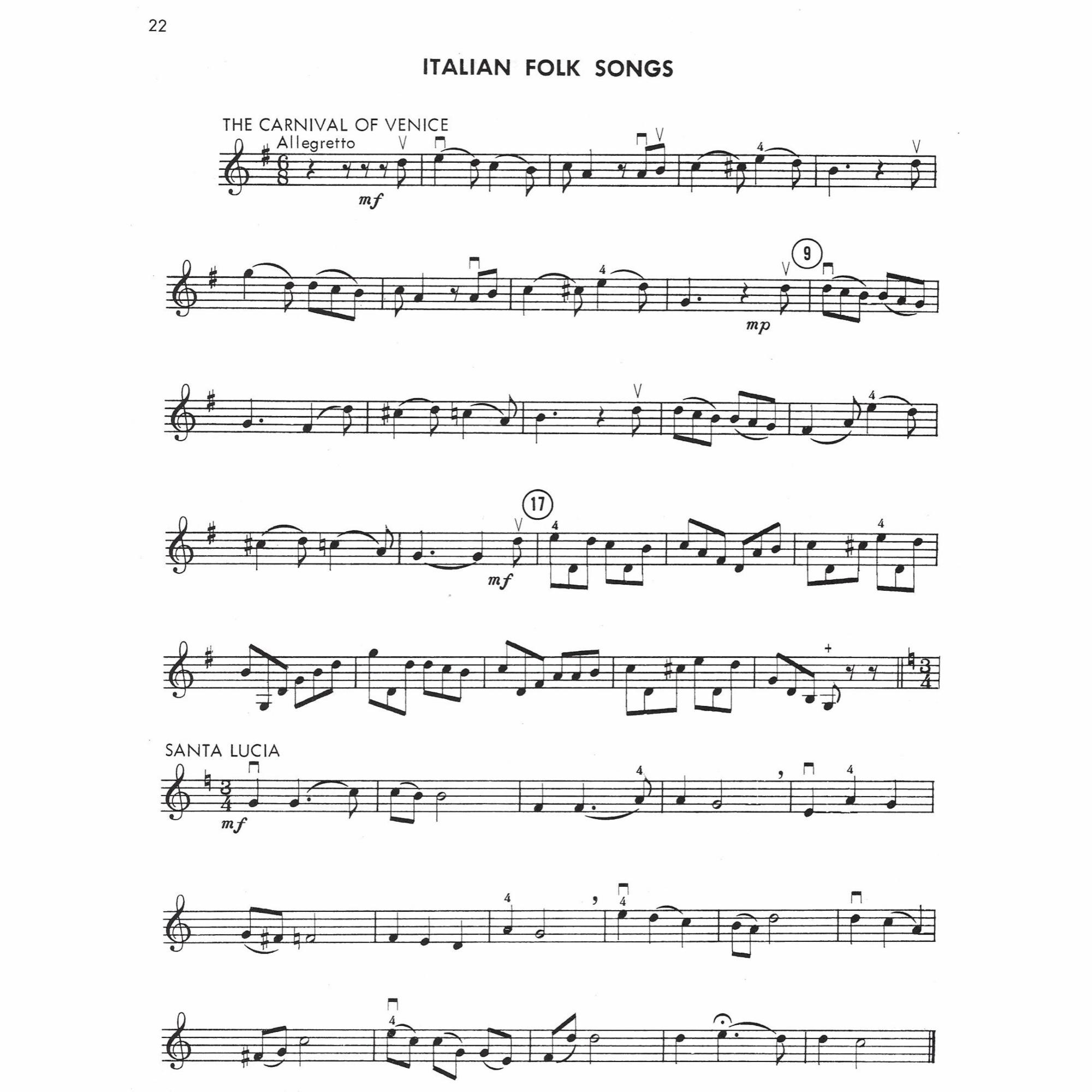 Sample: Violin (Pg. 22)