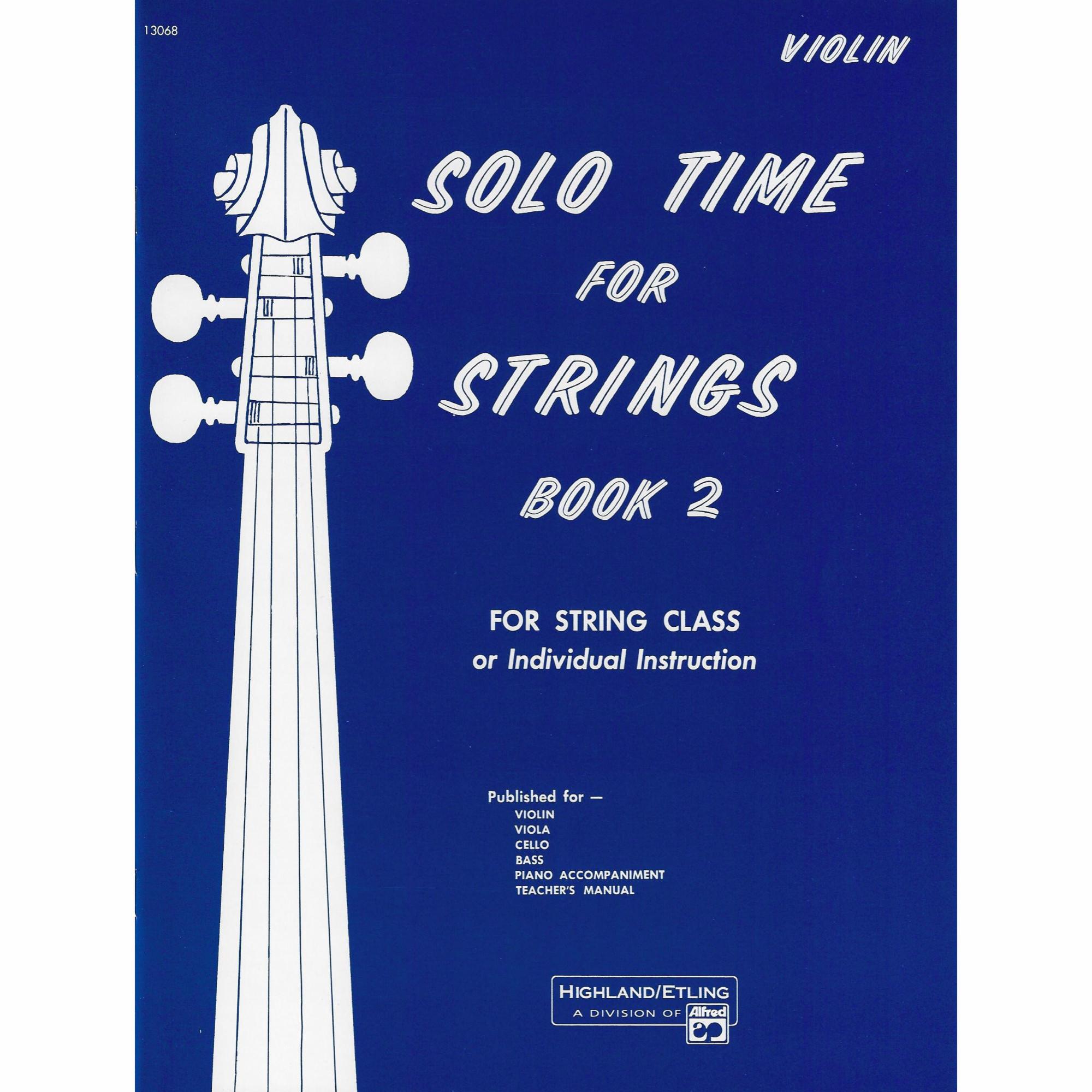 Solo Time for Strings, Book 2