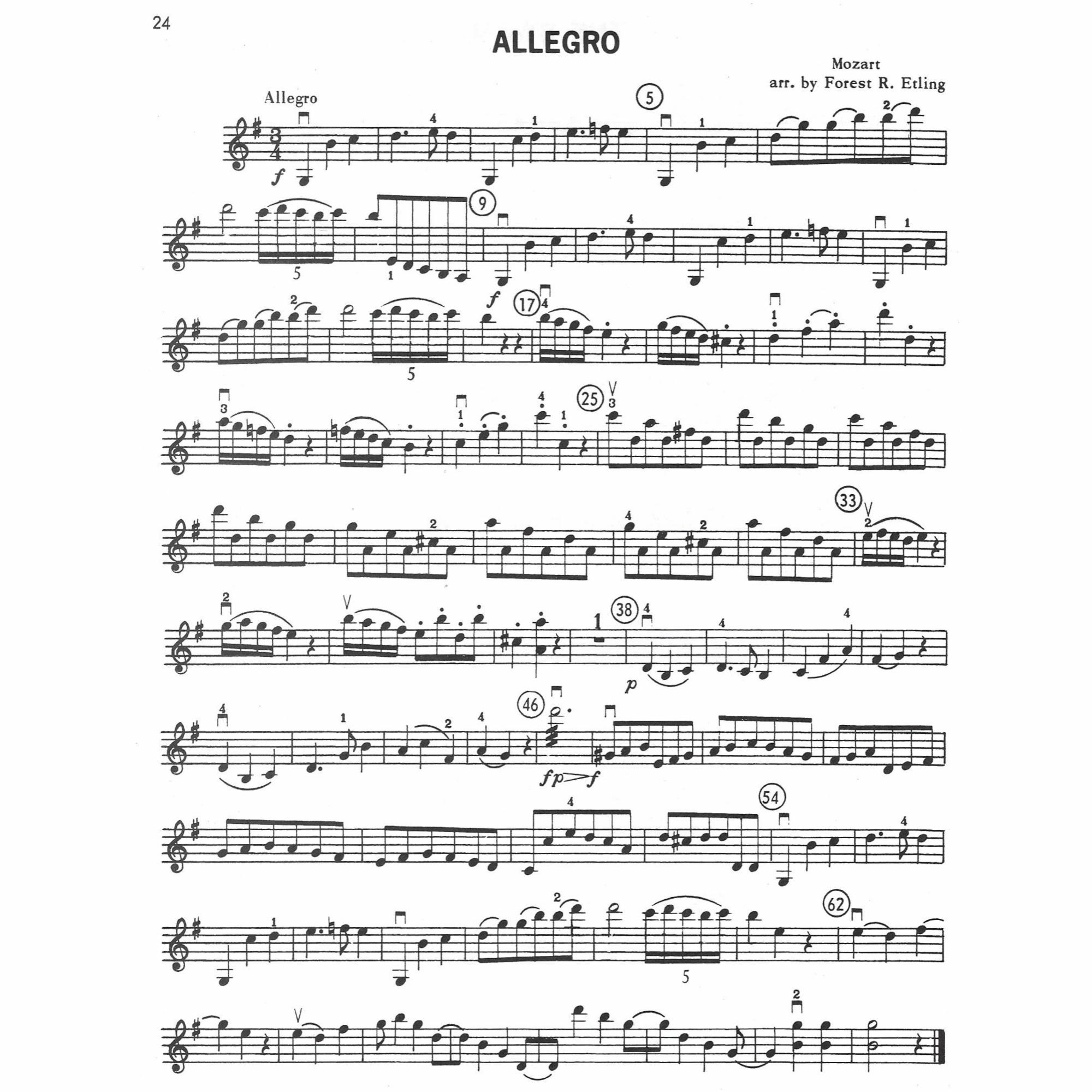 Sample: Violin (Pg. 24)