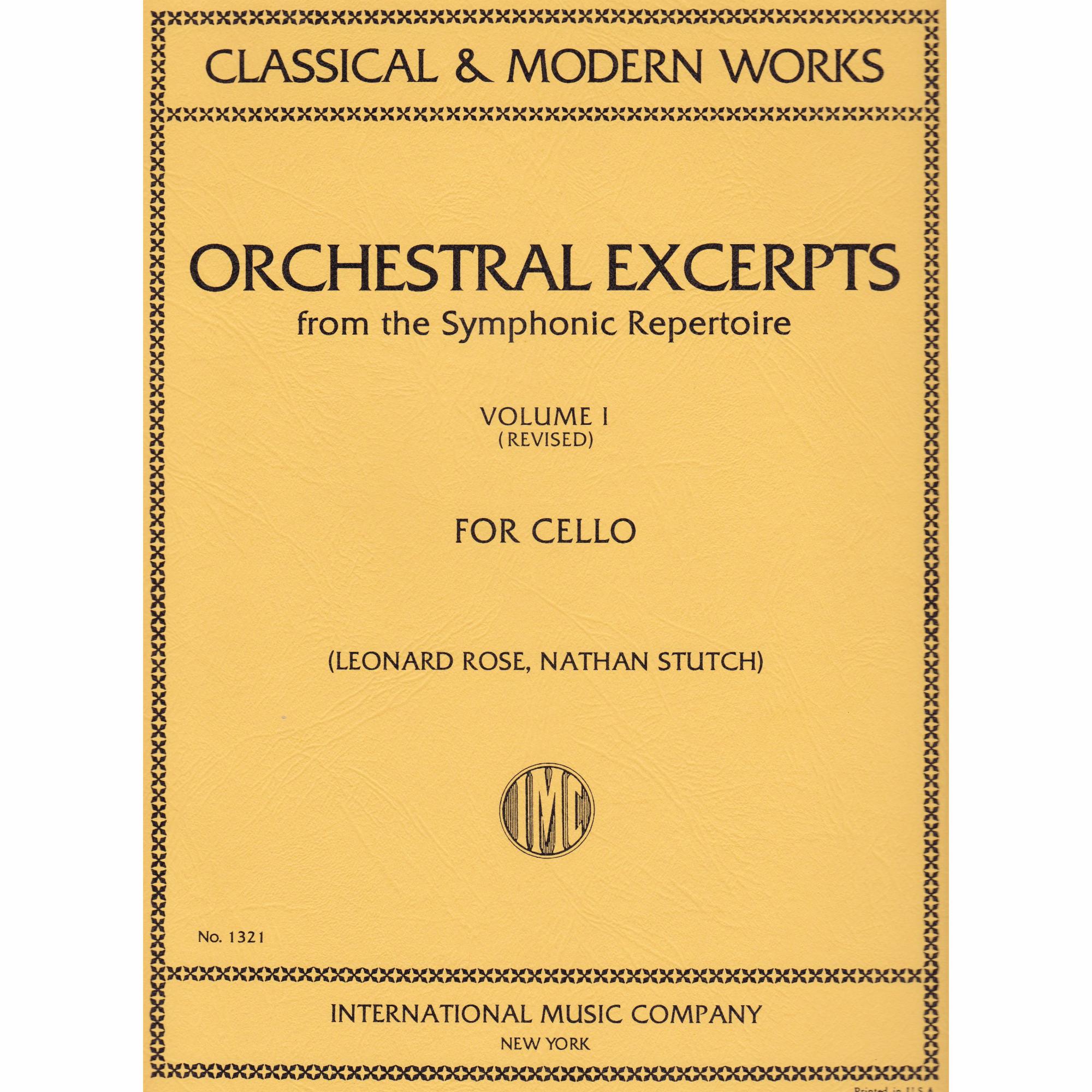 Orchestral Excerpts for Cello
