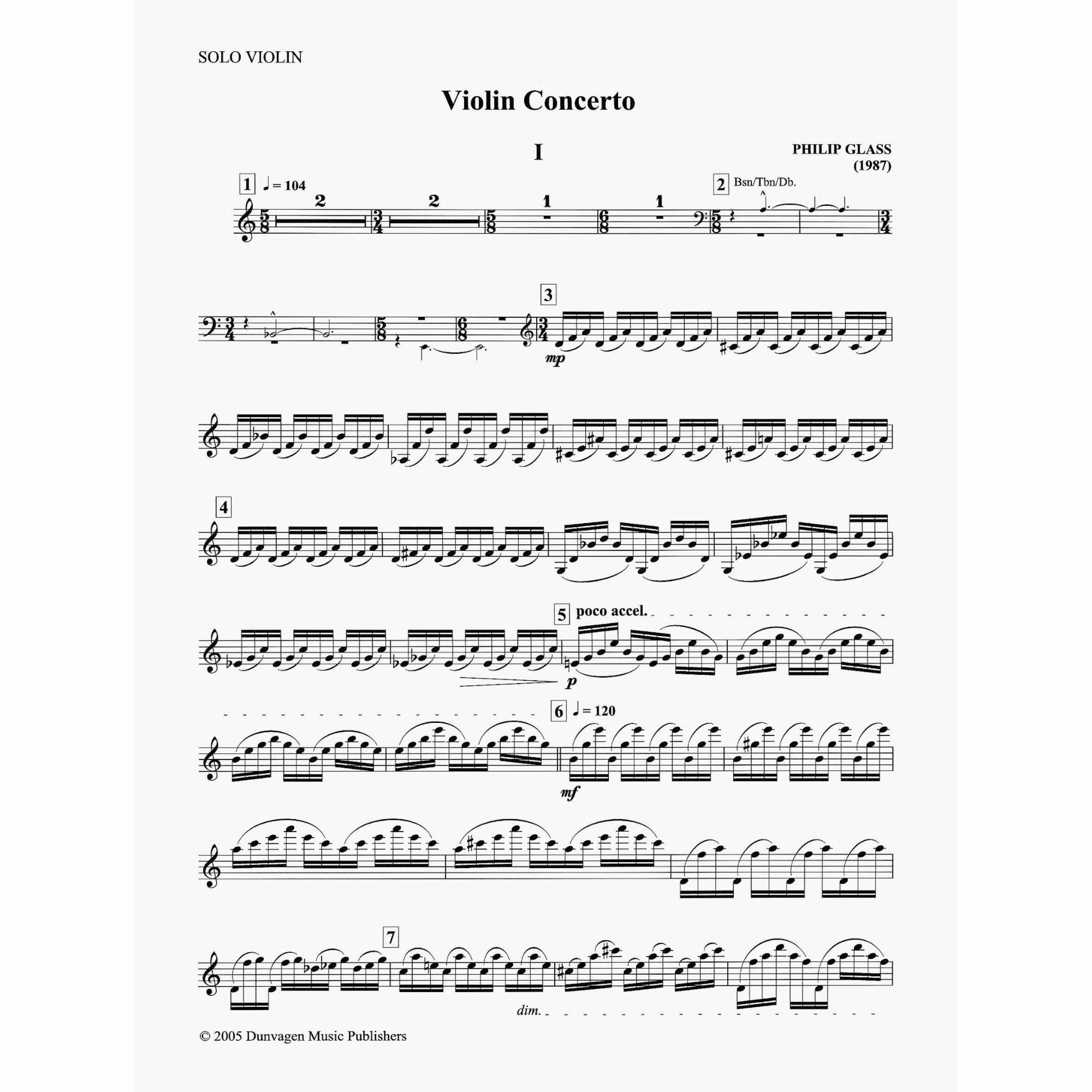 Sample: Violin Part