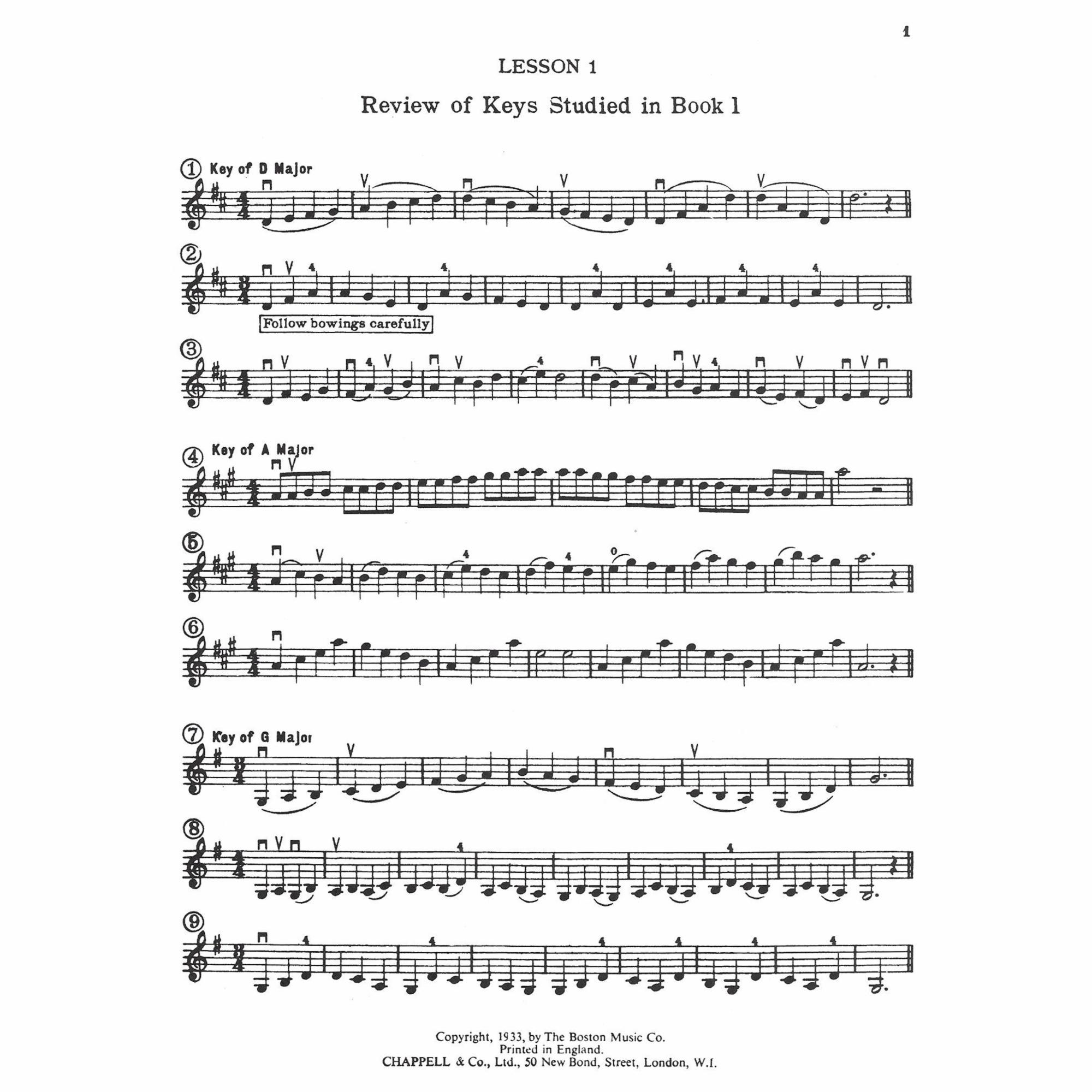 Sample: Violin (Pg. 1)