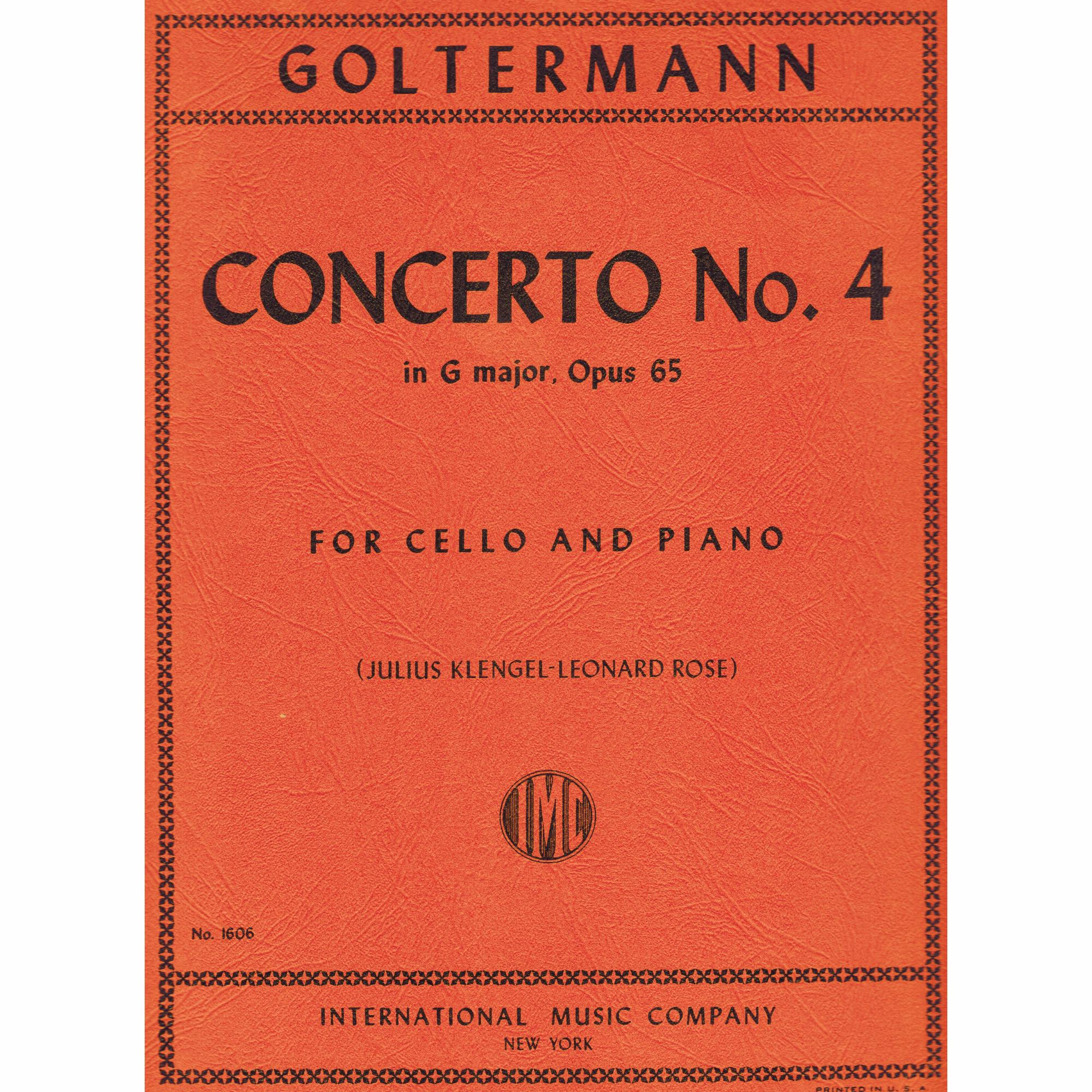 Cello Concerto No. 4 in G Major, Op. 65