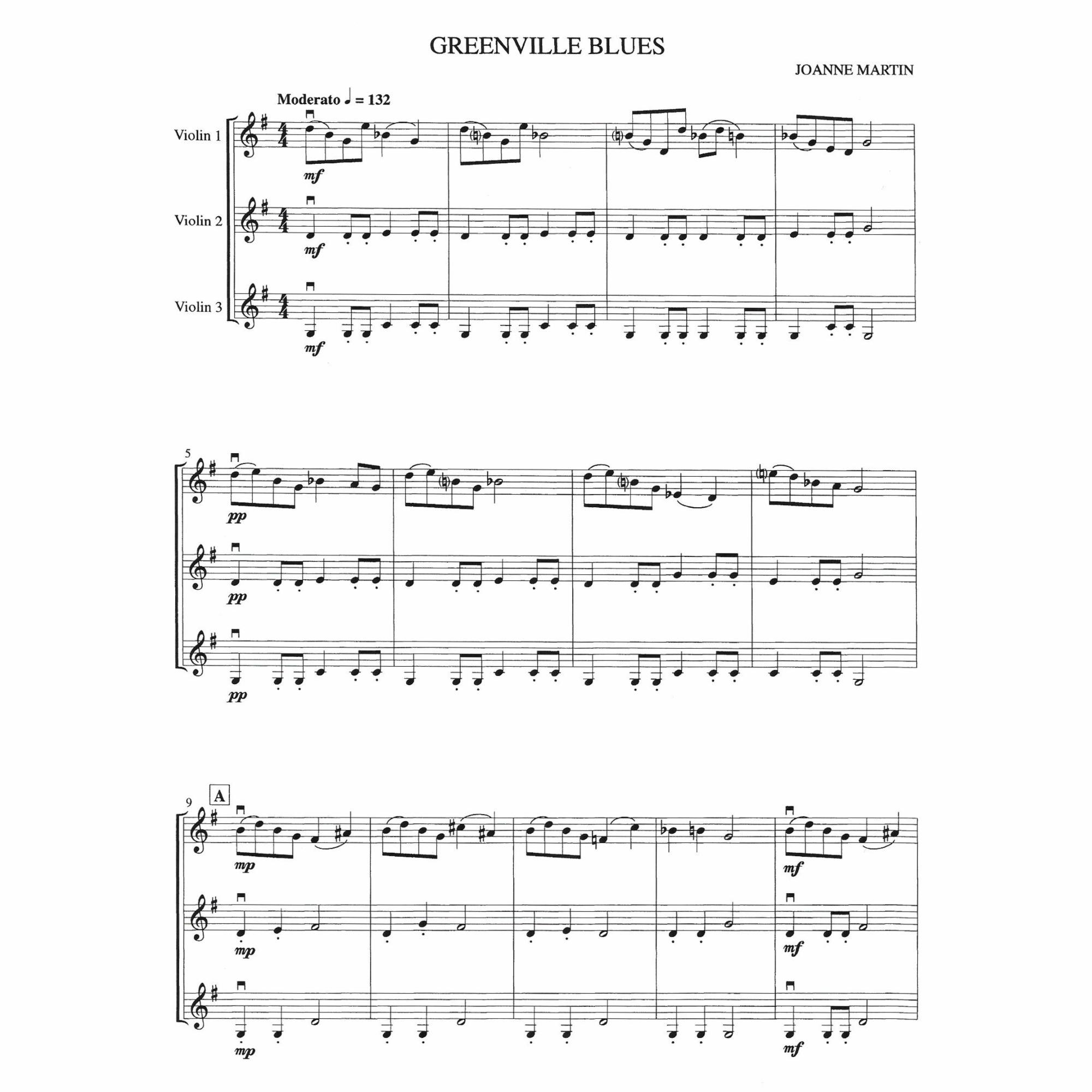 Sample: Three Violins (Pg. 16)