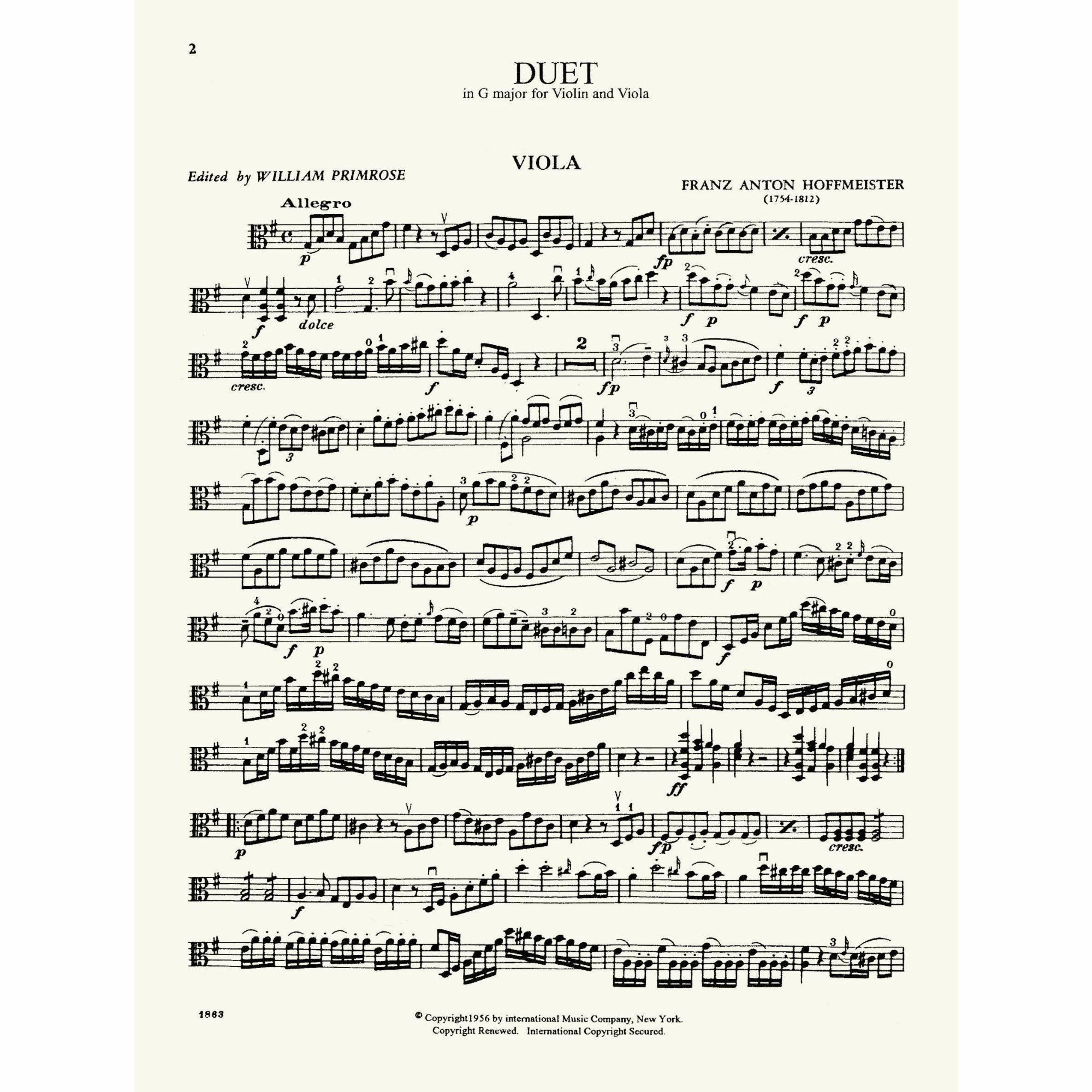 Sample: Violin (Pg. 1)