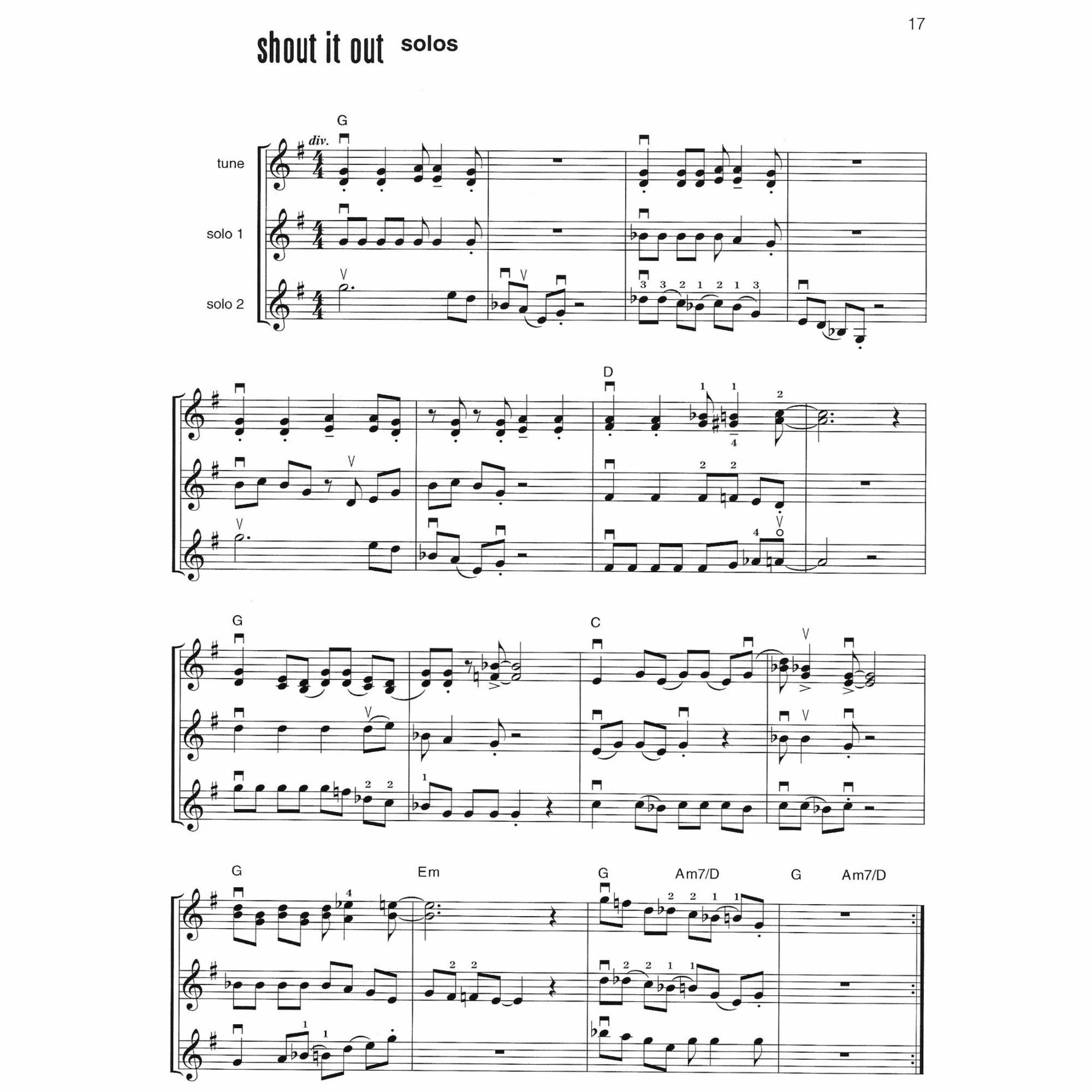 Sample: Violin (Pg. 17)