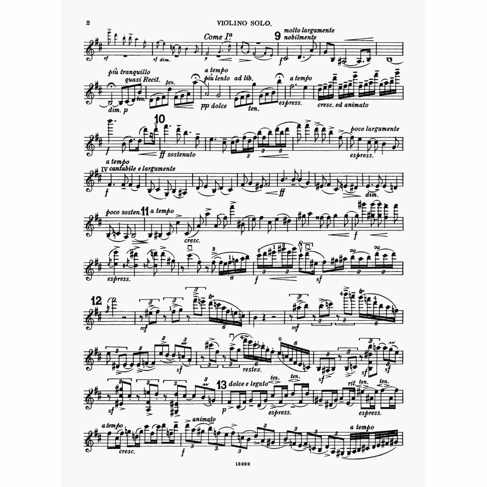 Sample: Violin (Pg. 2)