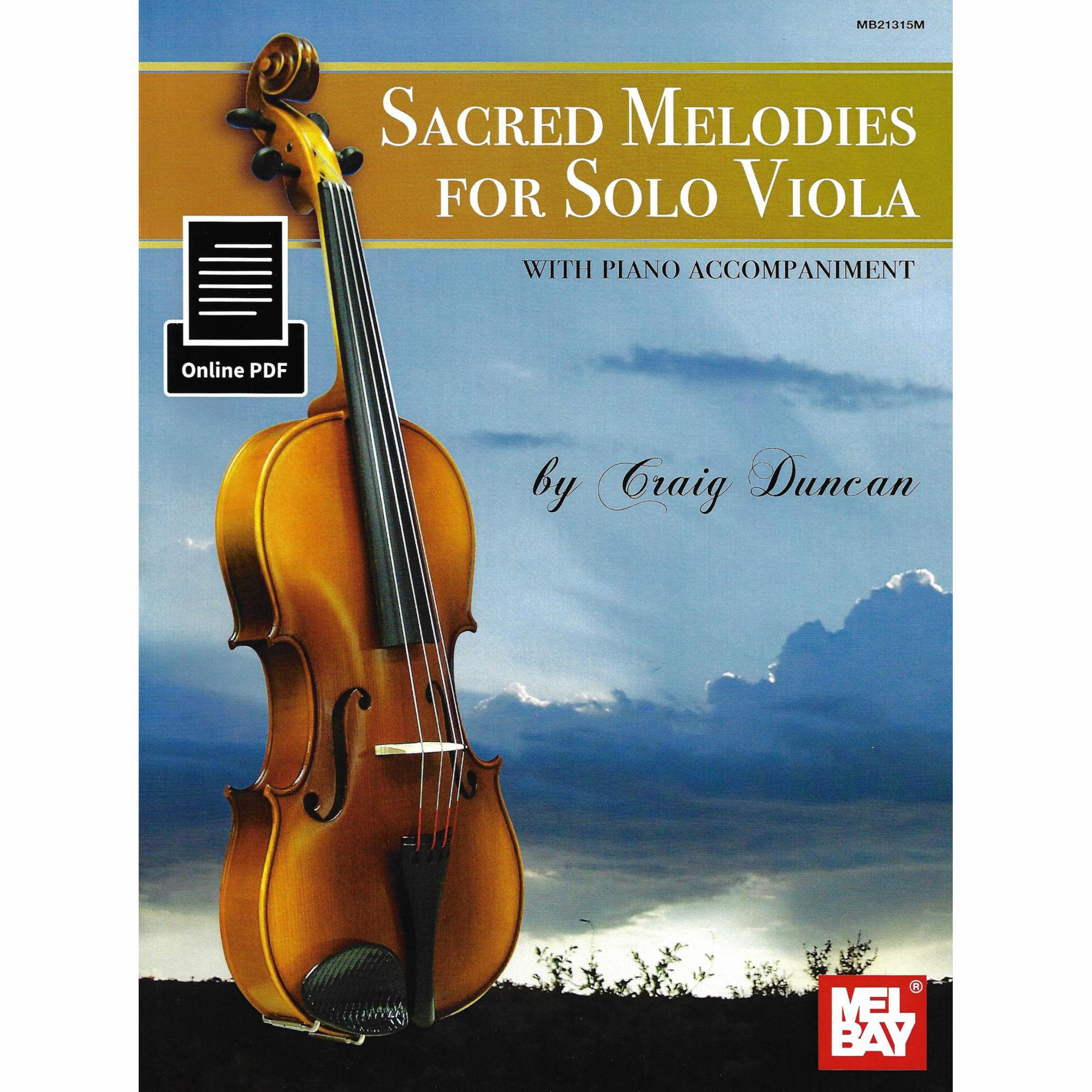 Sacred Melodies for Viola and Piano
