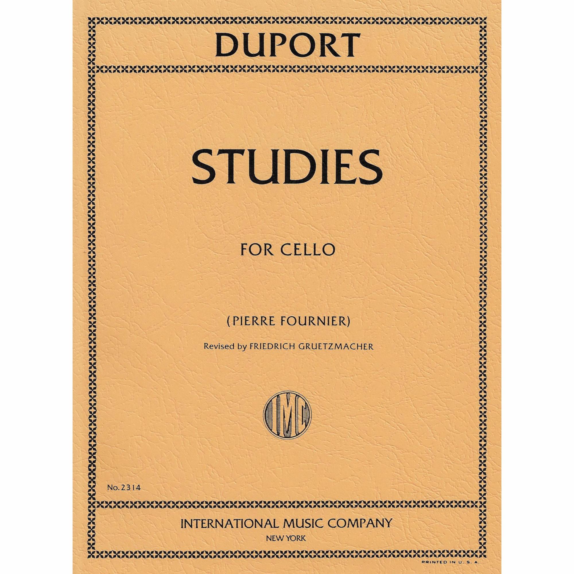 Duport -- Studies for Cello