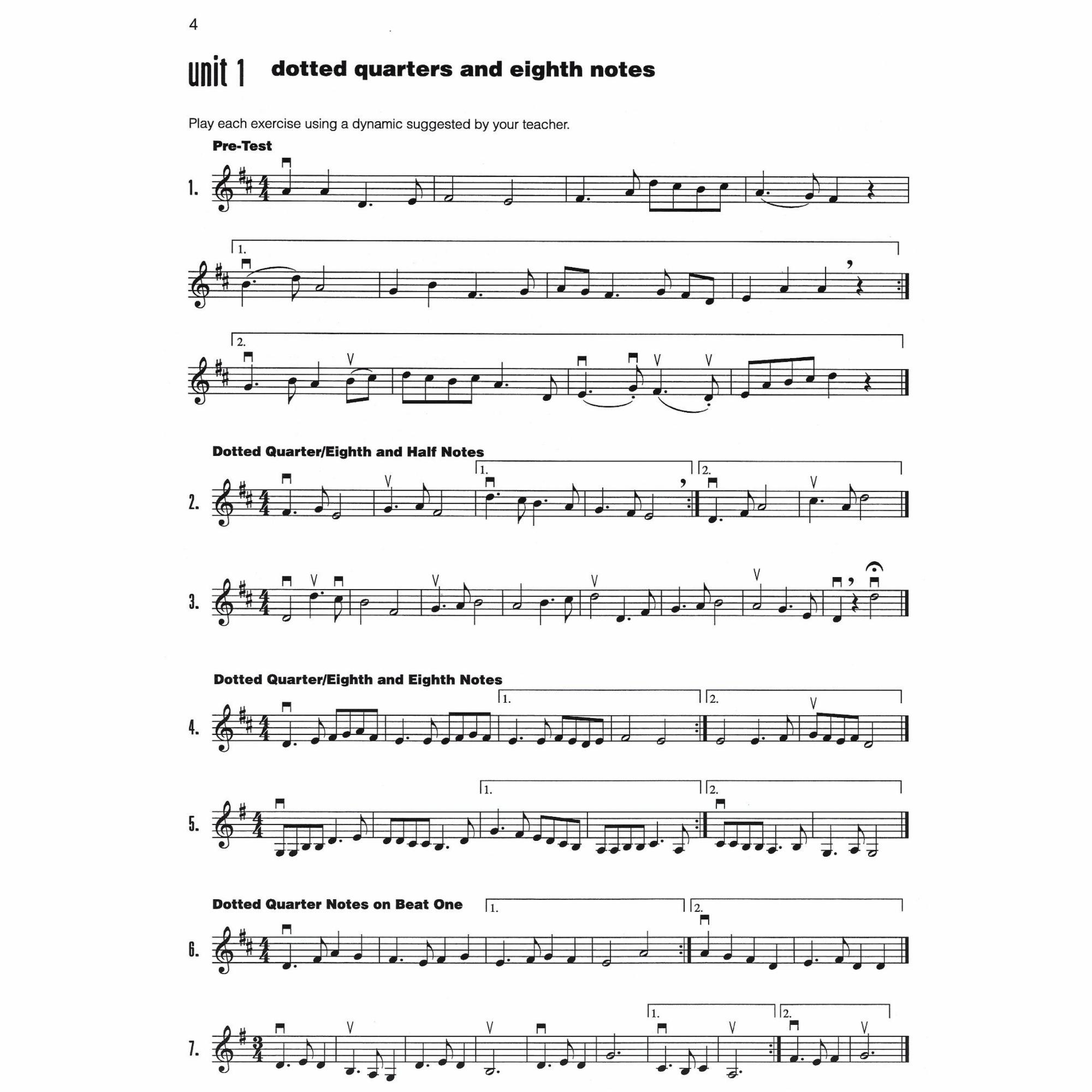 Sample: Violin (Pg. 4)