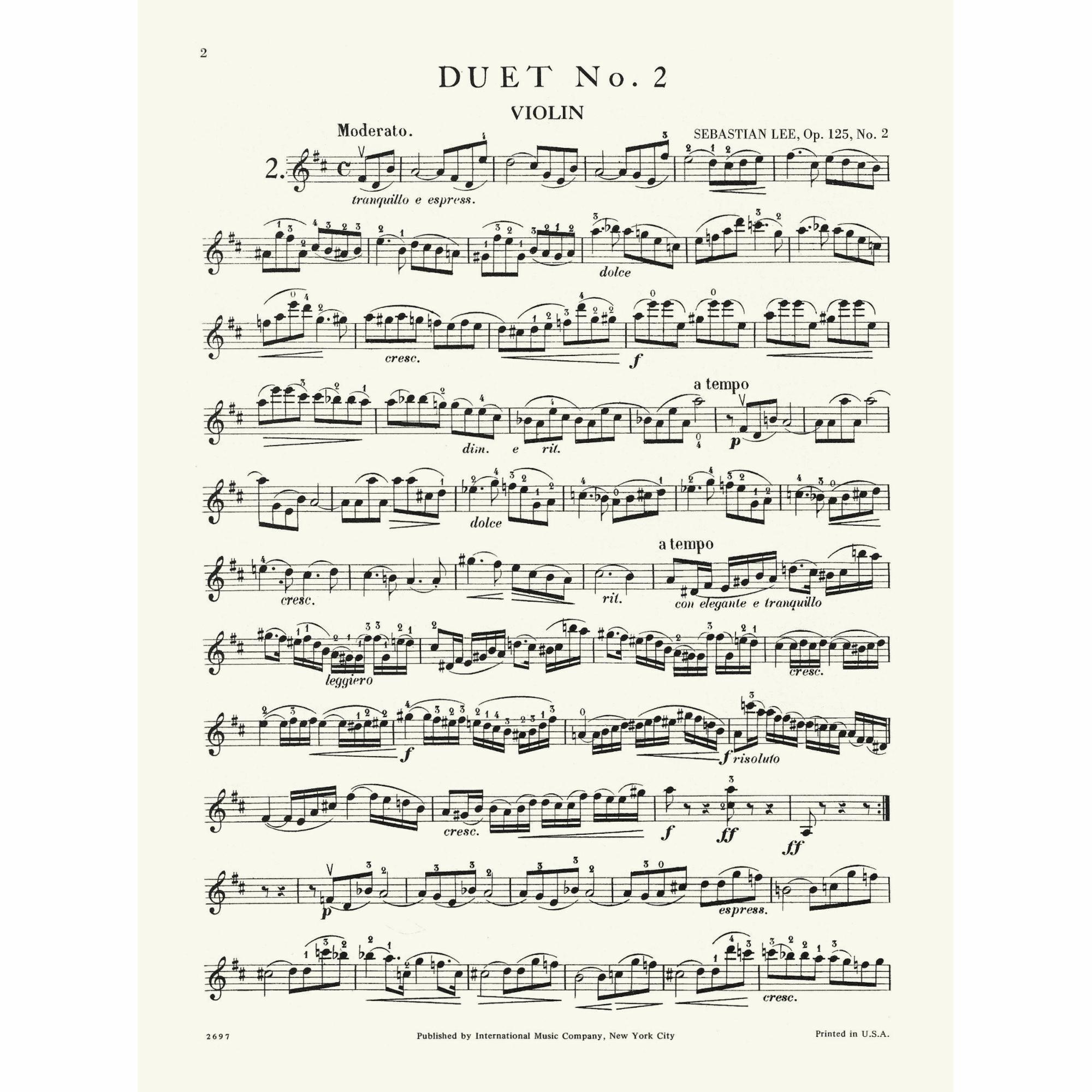 Sample: Violin (Pg. 2)