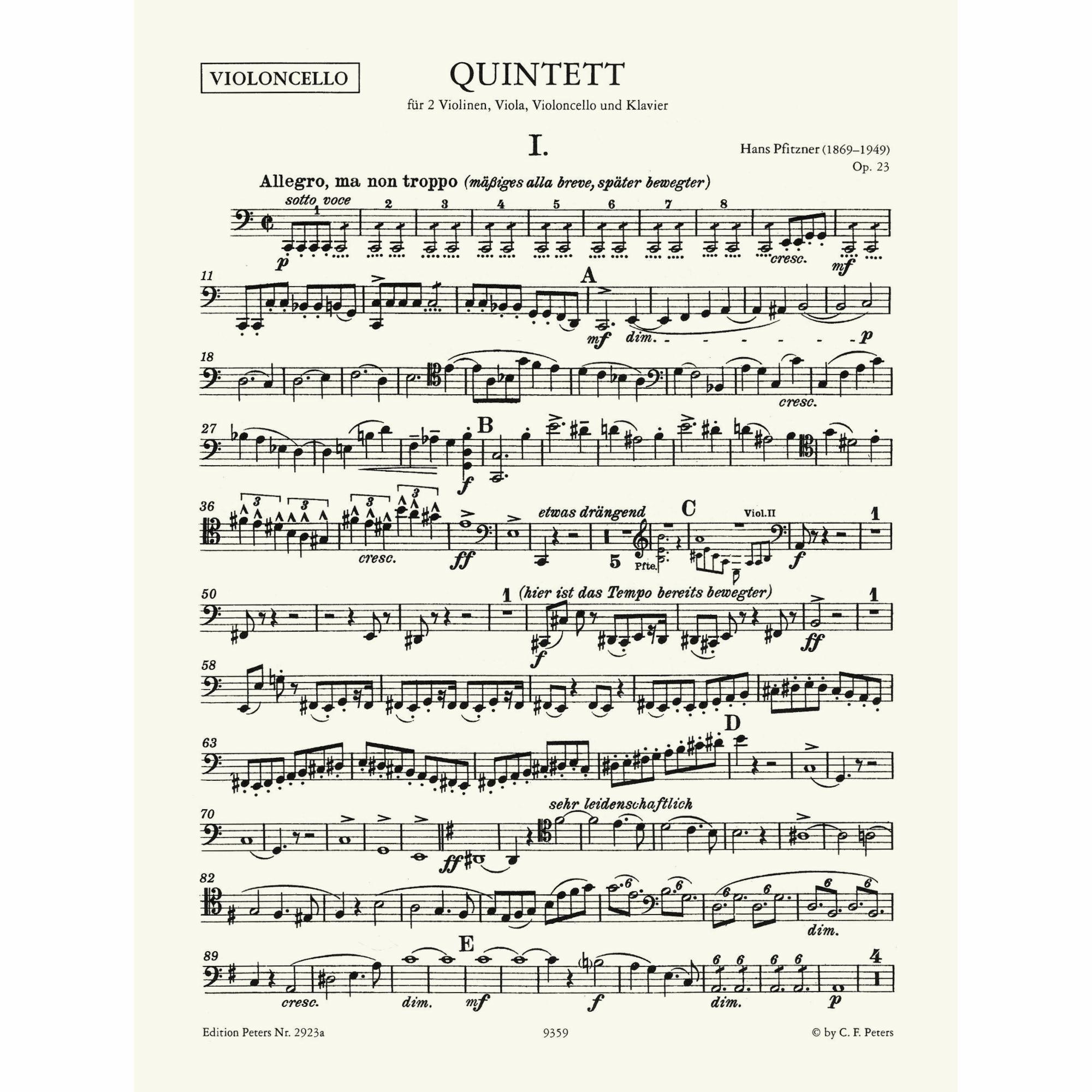 Sample: Cello (Pg. 1)