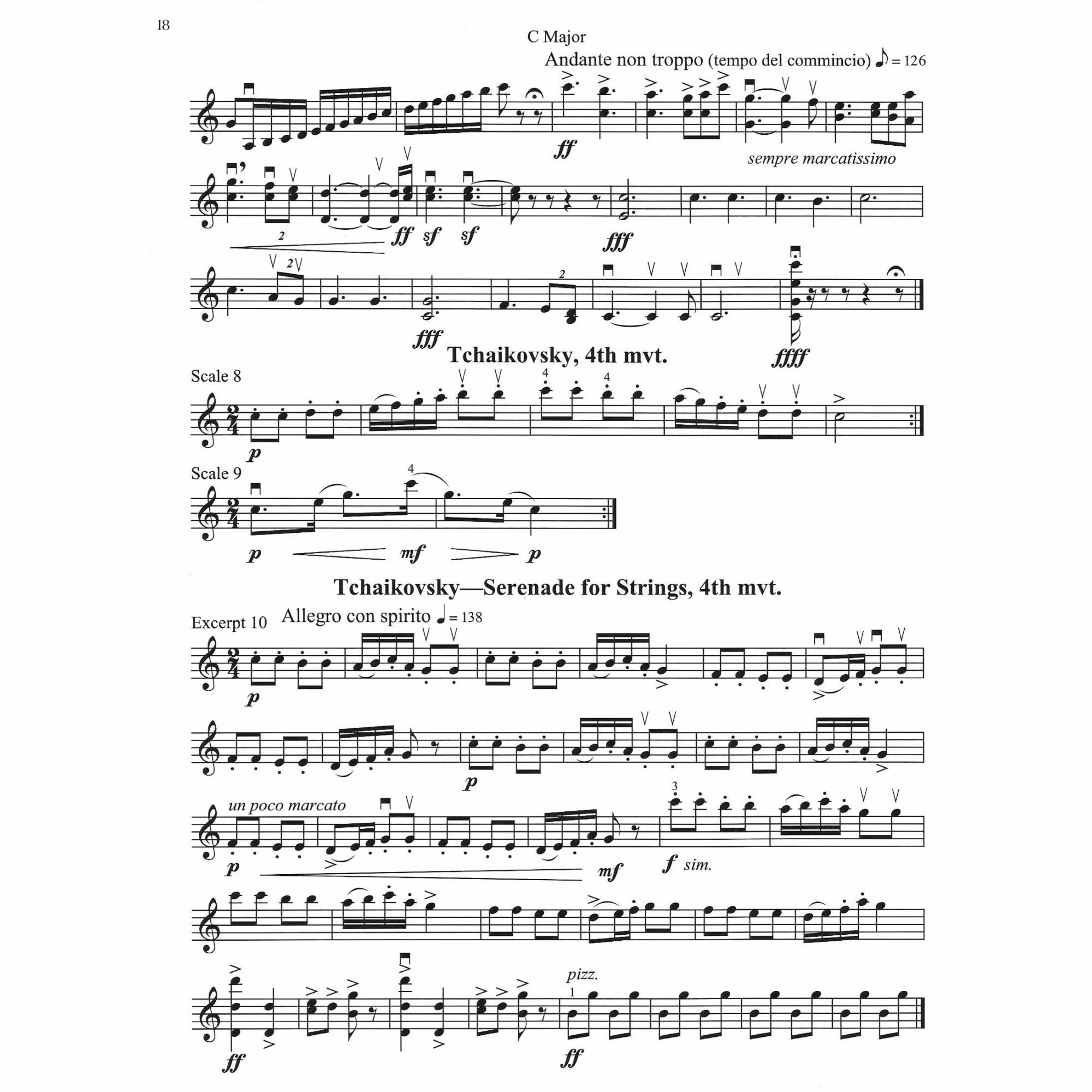 Sample: Violin (Pg. 18)