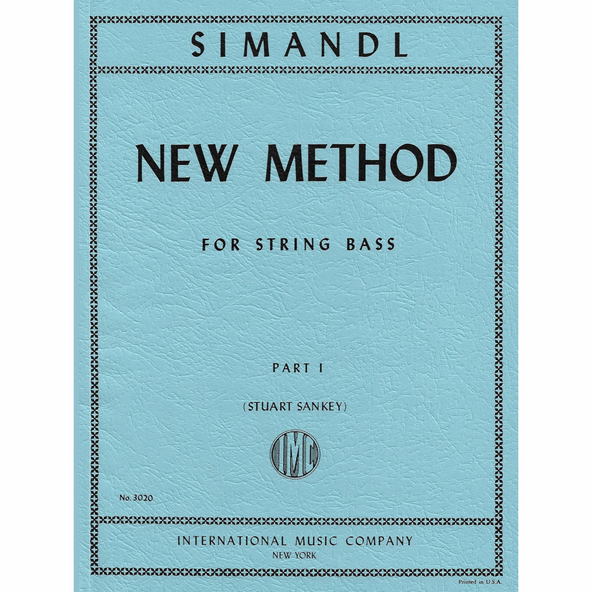Simandl -- New Method, Parts I-II for Bass