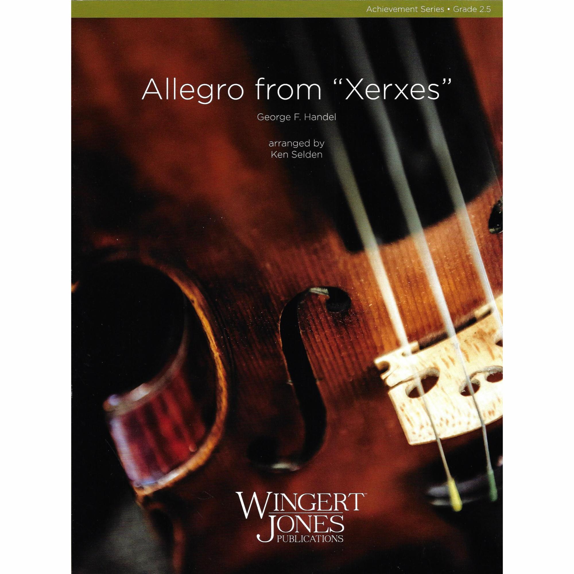 Allegro from Xerxes for String Orchestra