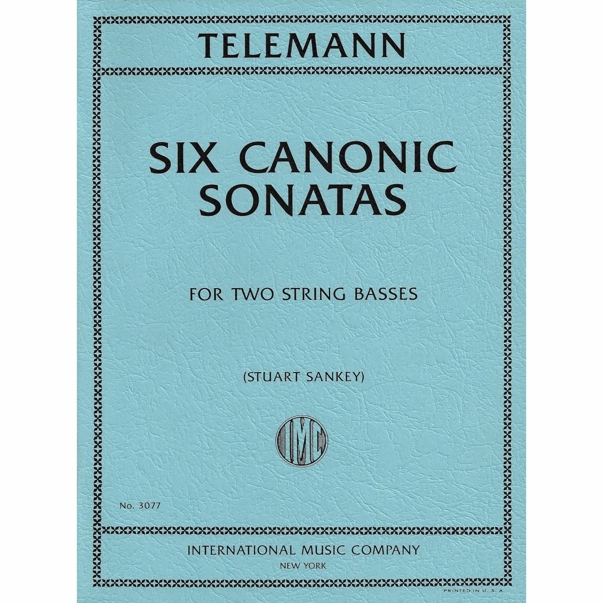 Telemann -- Six Canonic Sonatas for Two Basses