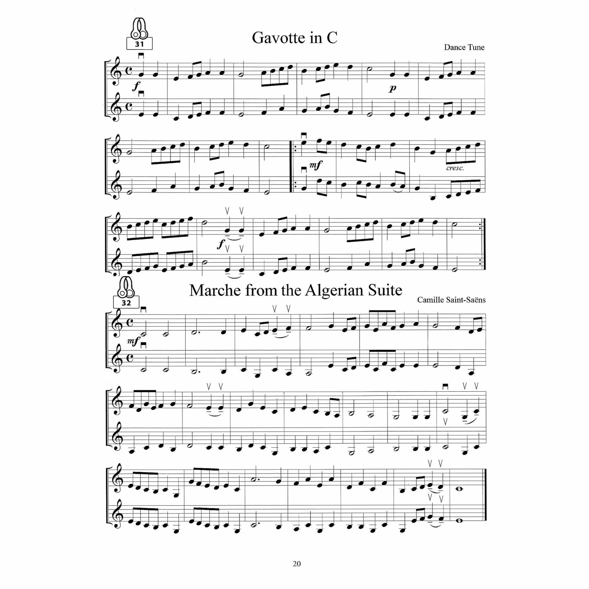 Sample: Violins (Pg. 20)
