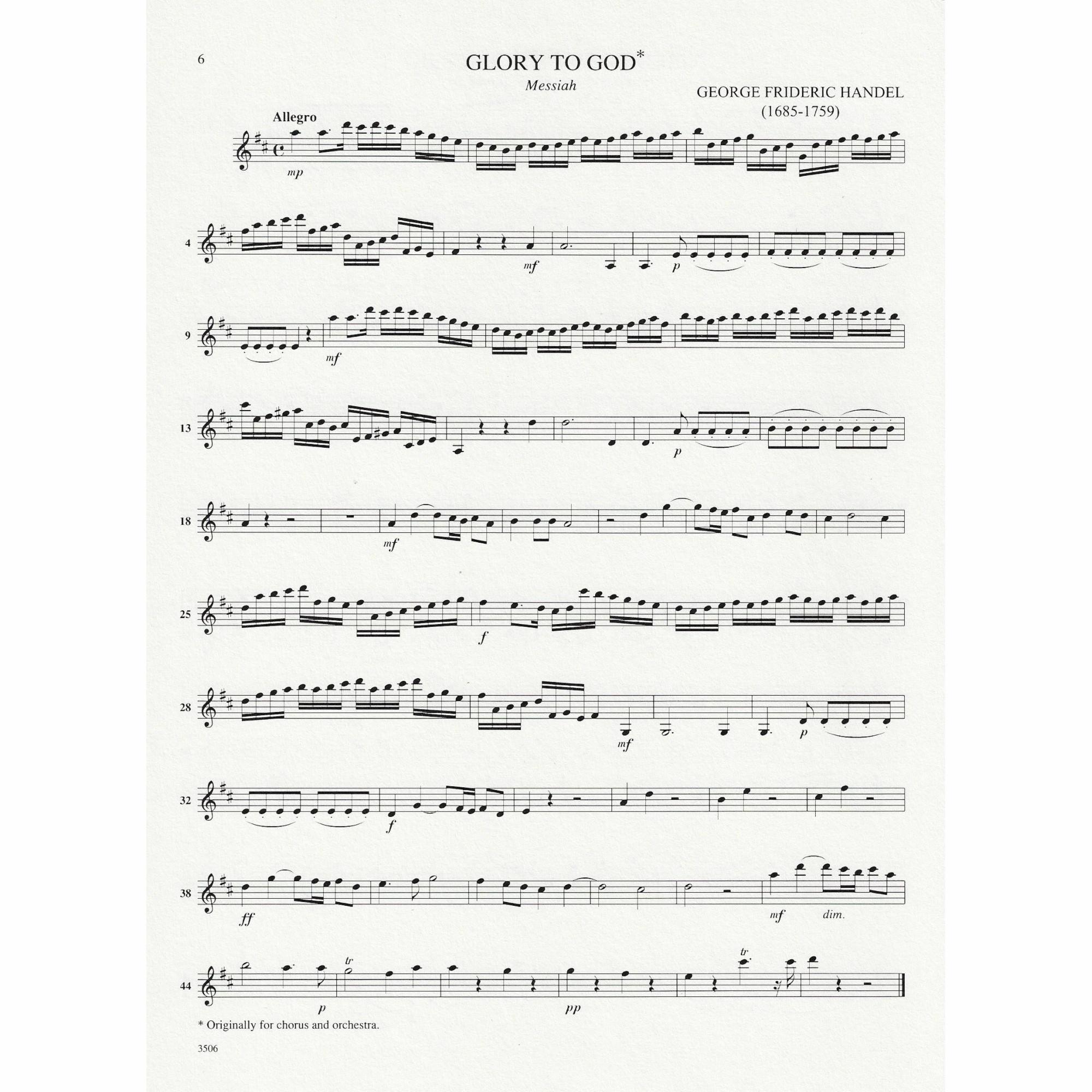 Sample: Violin I