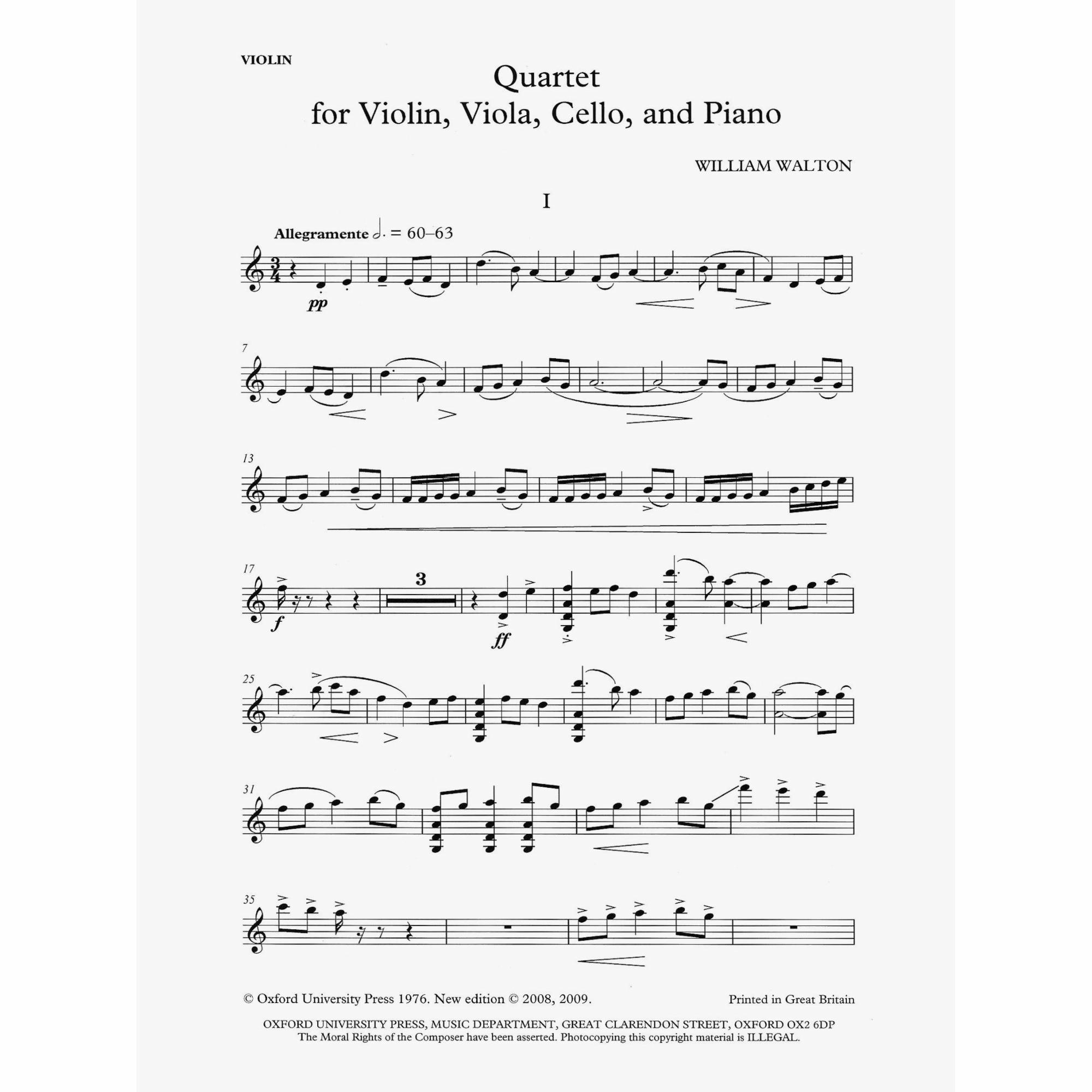 Sample: Violin (Pg. 1)